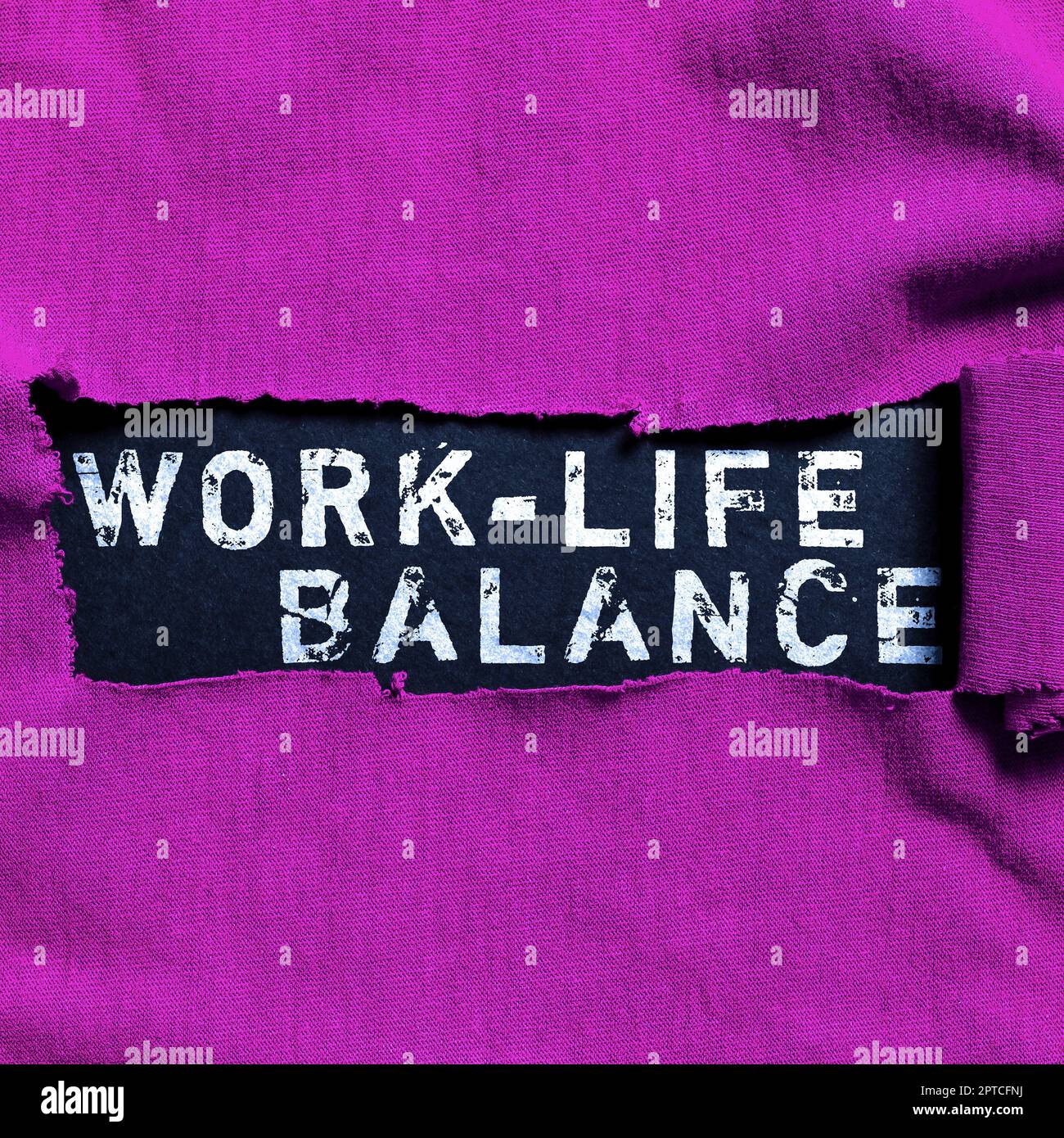 Hand writing sign Work Life Balance, Conceptual photo formal recording ...