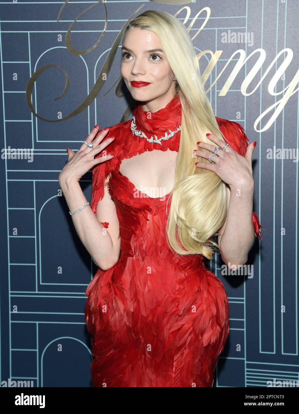 Anya Taylor-Joy attends the Tiffany & Co. Fifth Avenue flagship store grand  re-opening event on Thursday, April 27, 2023, in New York. (Photo by Evan  Agostini/Invision/AP Stock Photo - Alamy