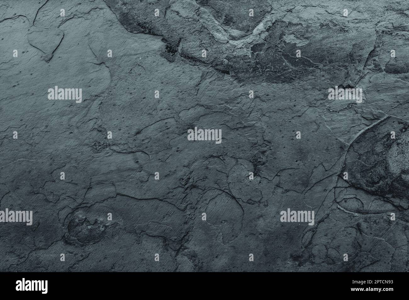 Worn gloomy grunge surface background with scratched rough texture. Stock Photo