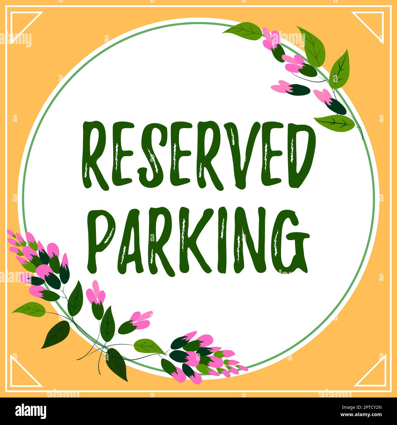 Writing displaying text Reserved Parking, Word for develop machines that can substitute for humans task Stock Photo