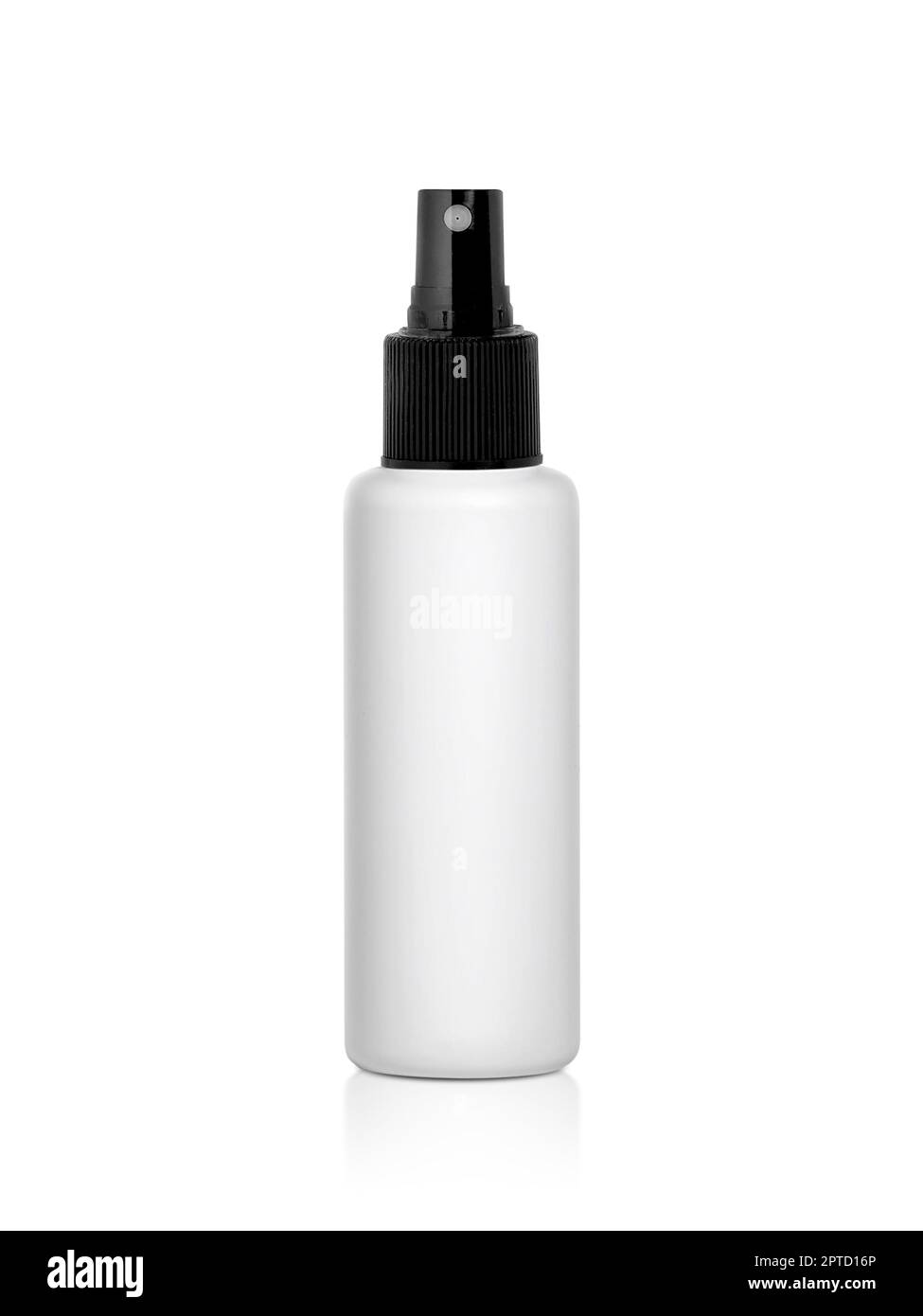 Plastic spray bottles isolated on white background Stock Photo - Alamy