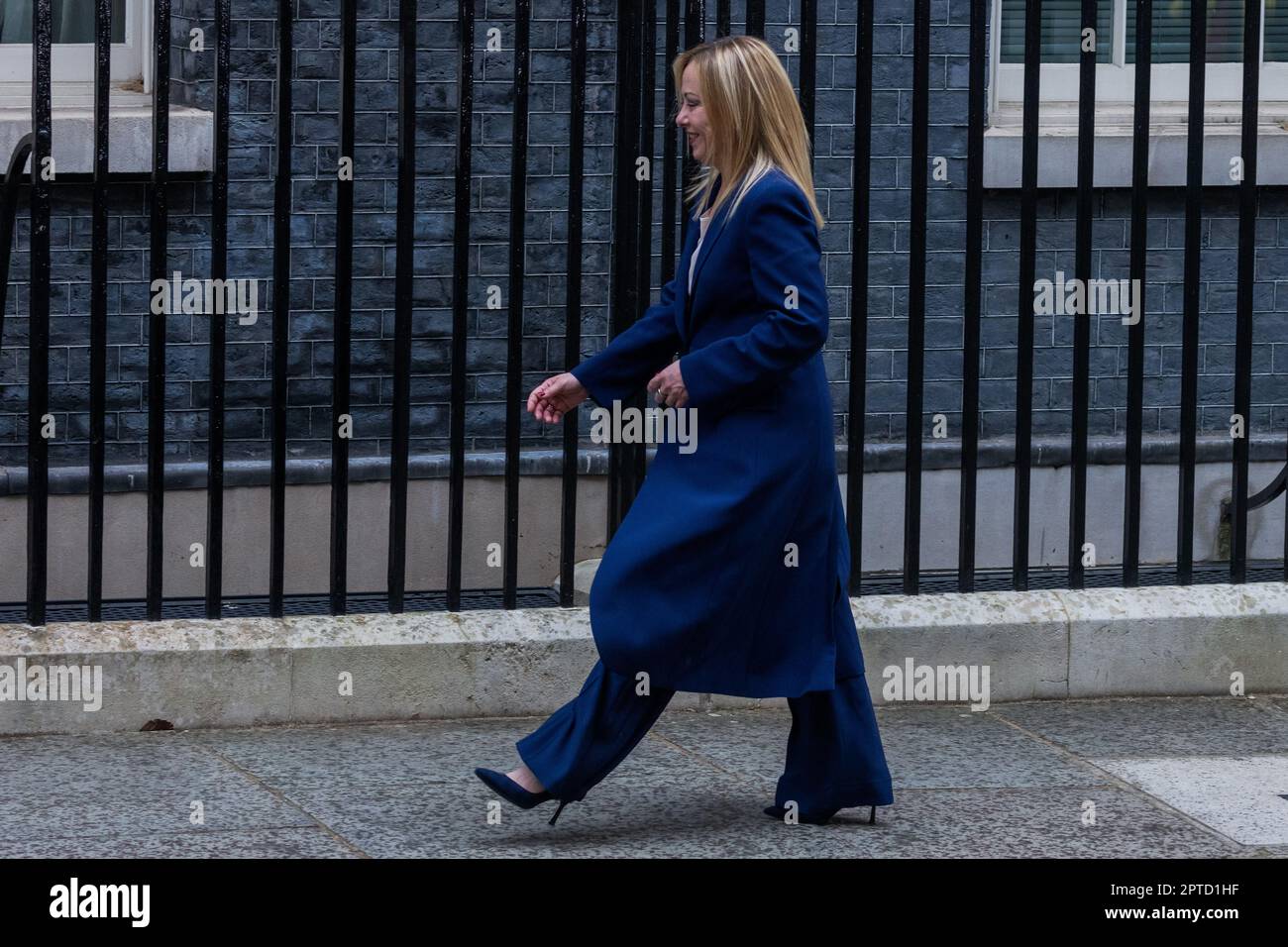 London, UK. 27th April, 2023. Meloni, Prime Minister of Italy