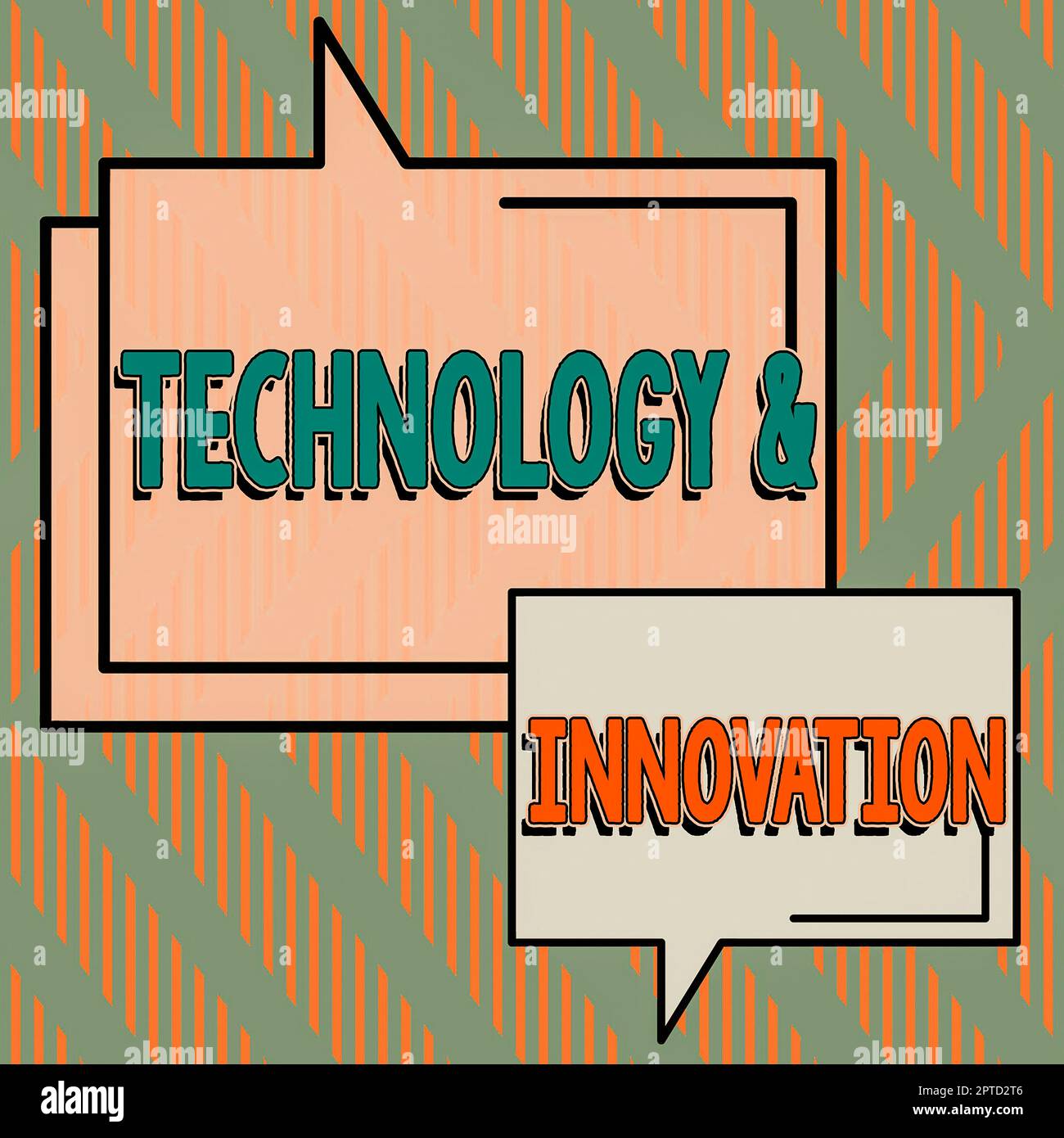 Text showing inspiration Technologyandinnovation, Word for Application ...