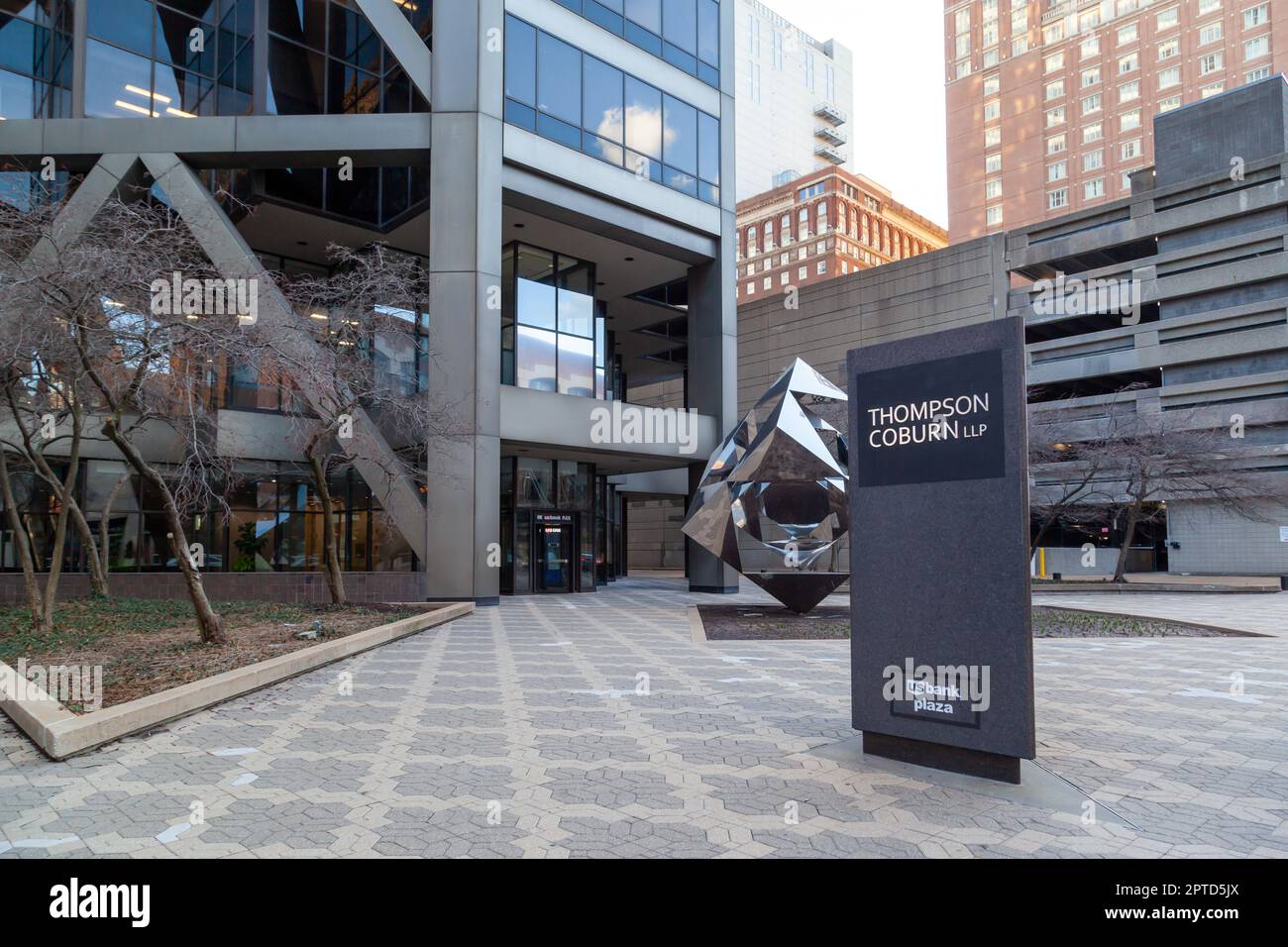 Thompson Coburn headquarters in St. Louis, Missouri, USA Stock Photo
