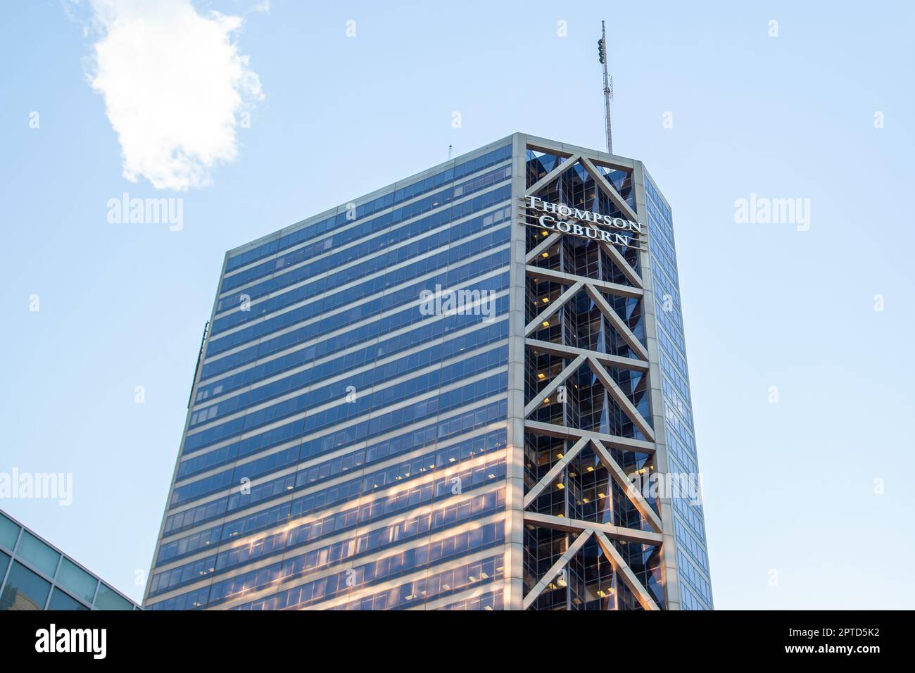 Thompson Coburn headquarters in St. Louis, Missouri, USA Stock Photo