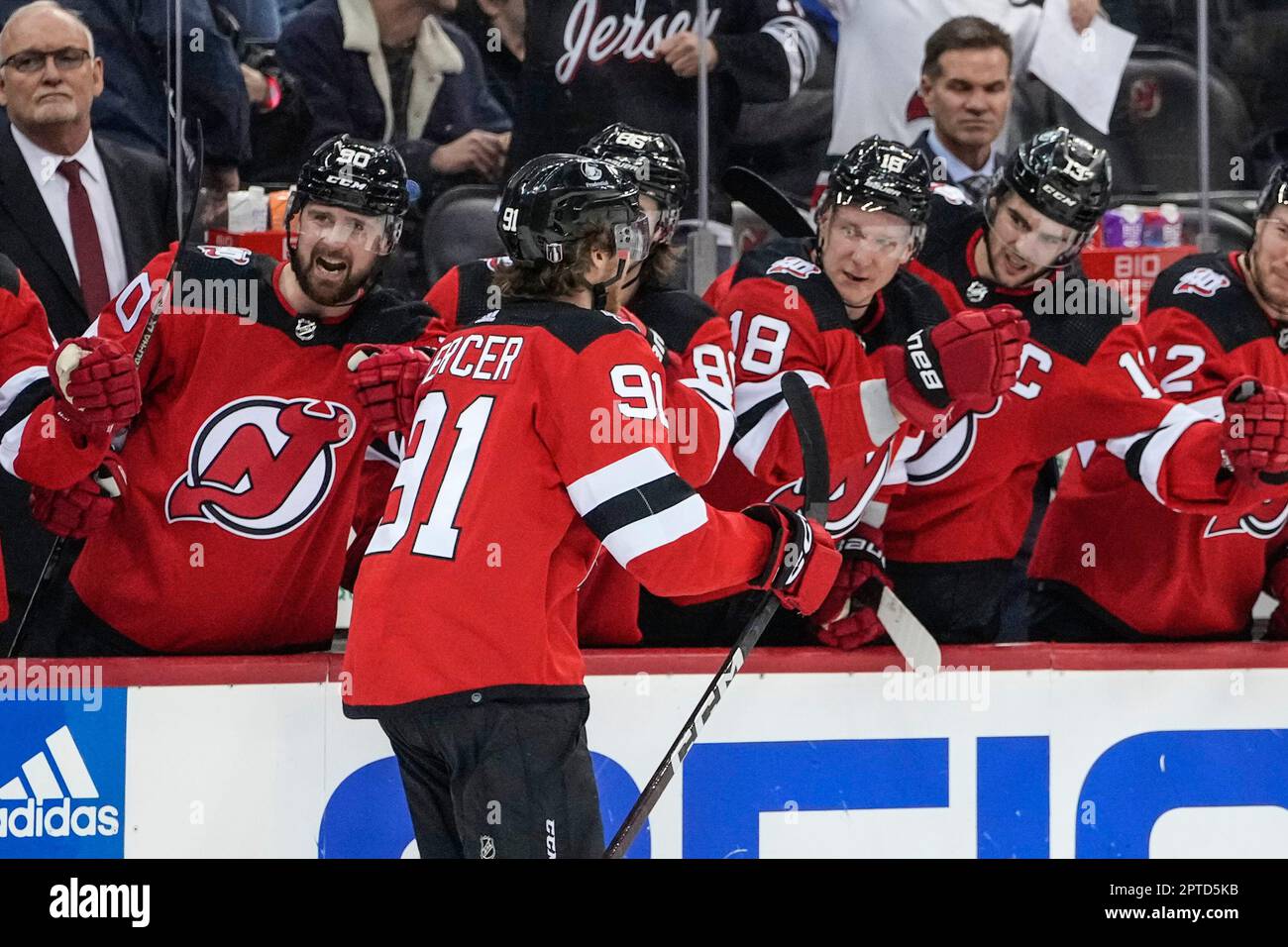 Dawson Mercer scores his first NHL goal 