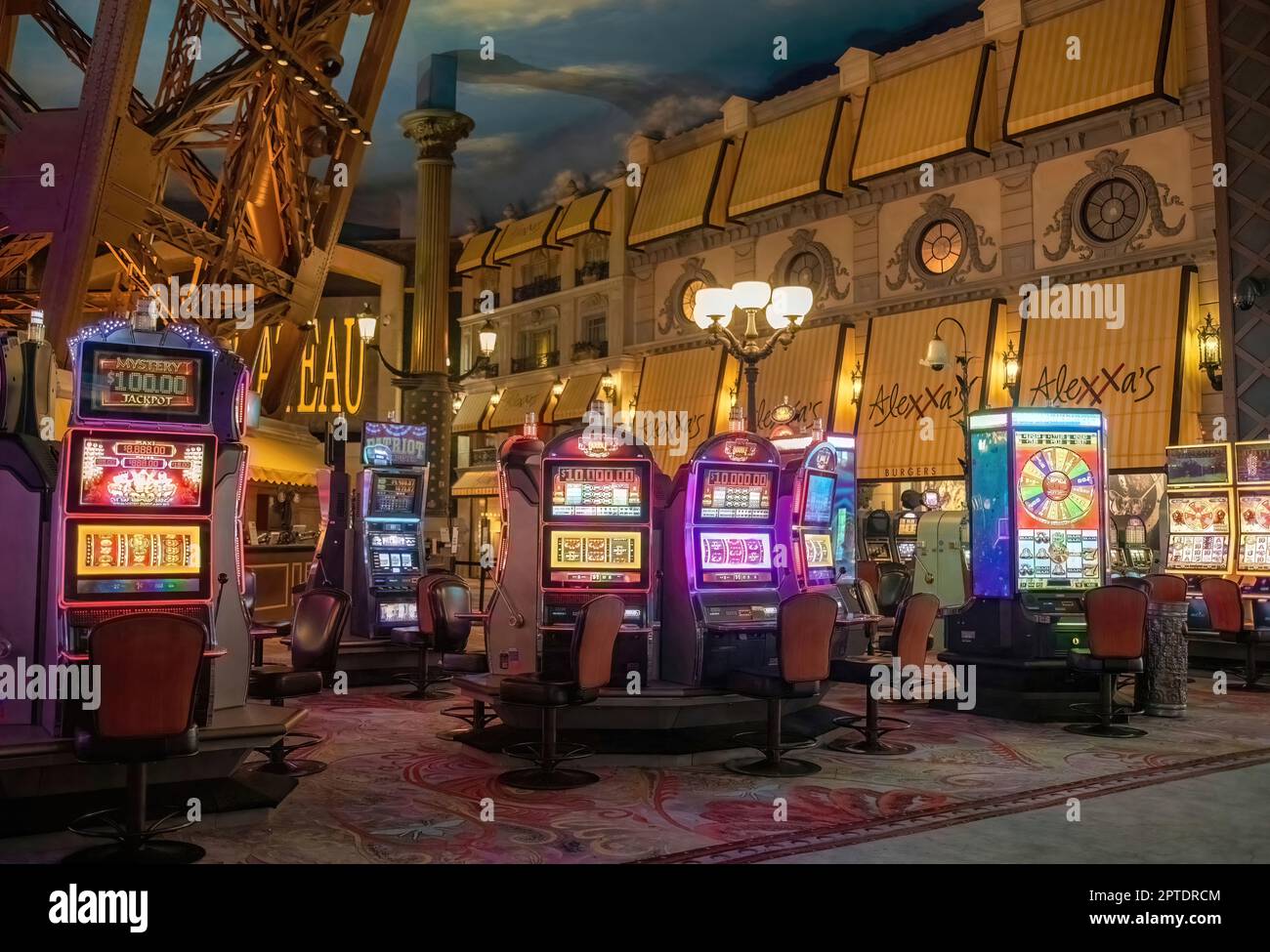 Slot machines inside paris las hi-res stock photography and images - Alamy