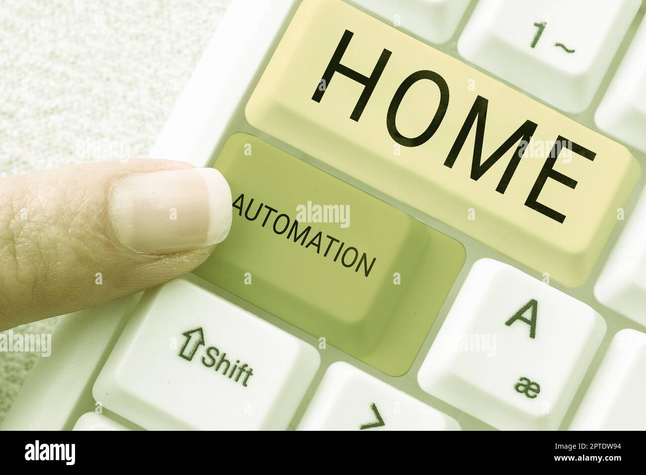 Hand writing sign Home Automation, Business approach monitoring the ...