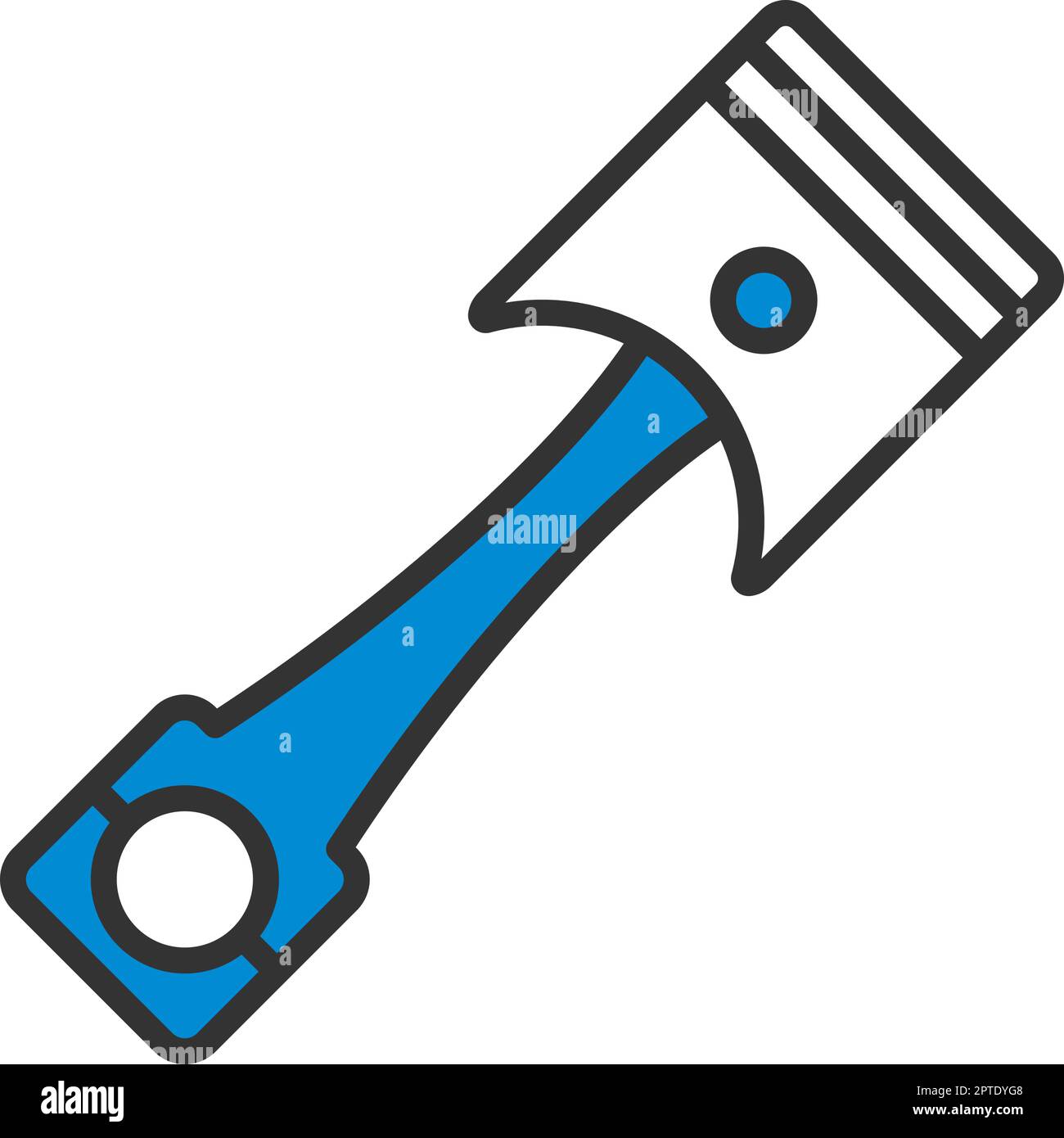 Car Motor Piston Icon Stock Vector Image & Art Alamy