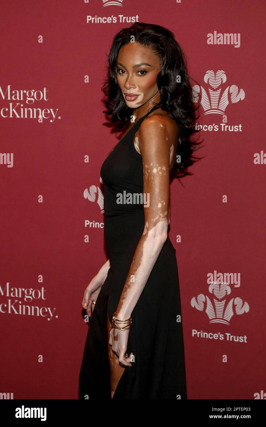 Fashion model Winnie Harlow attends The Prince's Trust Global Gala at
