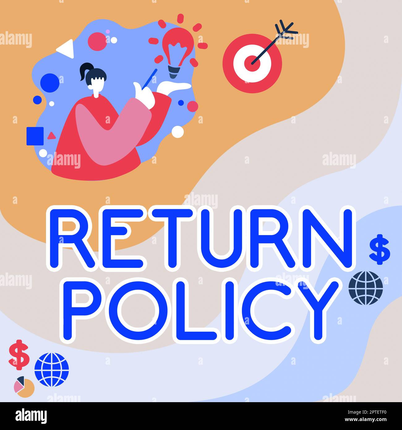 Inspiration showing sign Return Policy, Concept meaning Tax Reimbursement  Retail Terms and Conditions on Purchase Stock Photo - Alamy