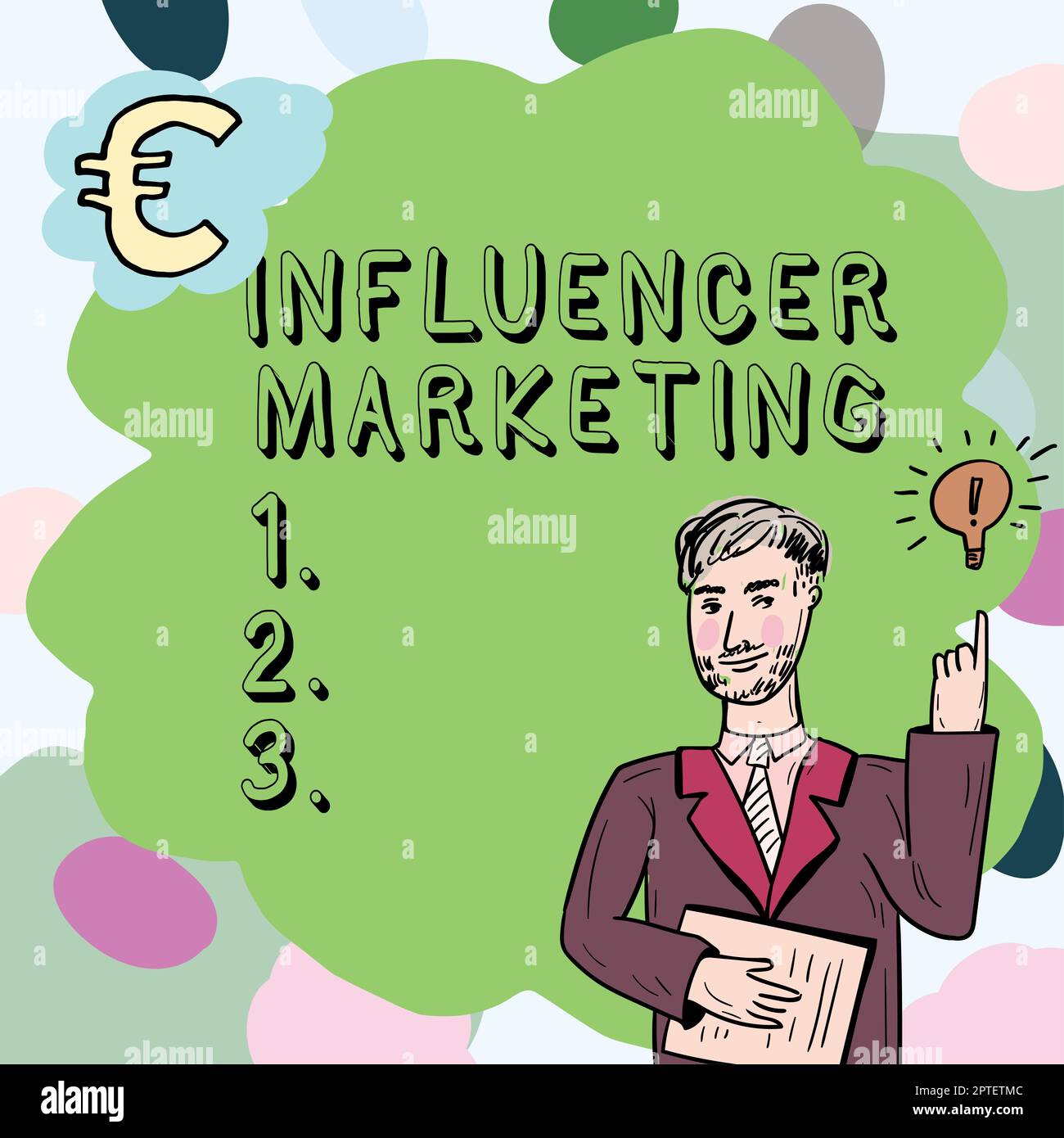 Text sign showing Influencer Marketing, Business idea Endorser who ...