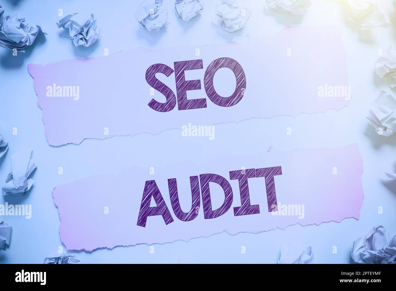 Writing displaying text Seo Audit, Business concept Search Engine Optimization validating and verifying process Stock Photo