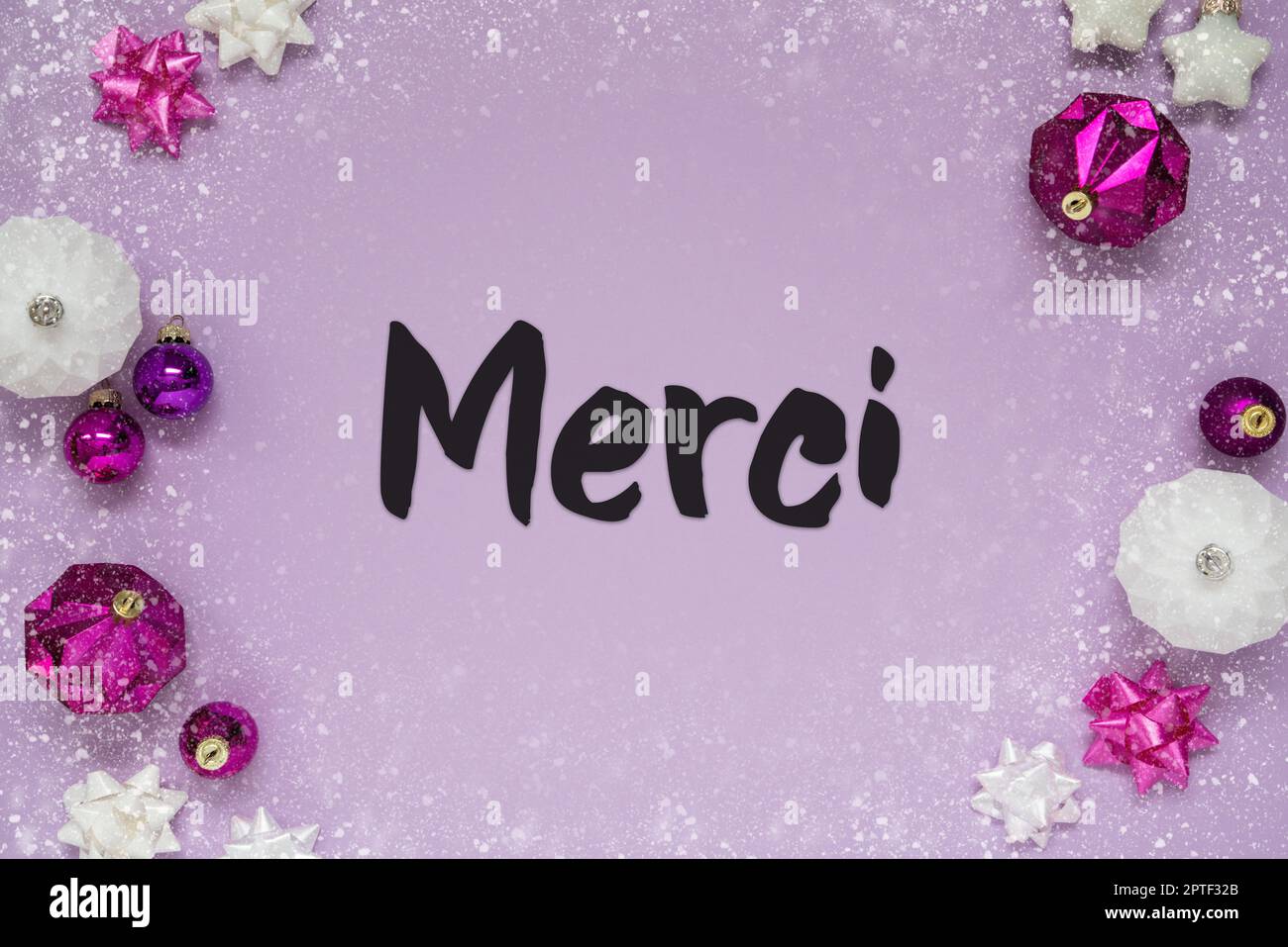 Merci christmas hi-res stock photography and images - Alamy