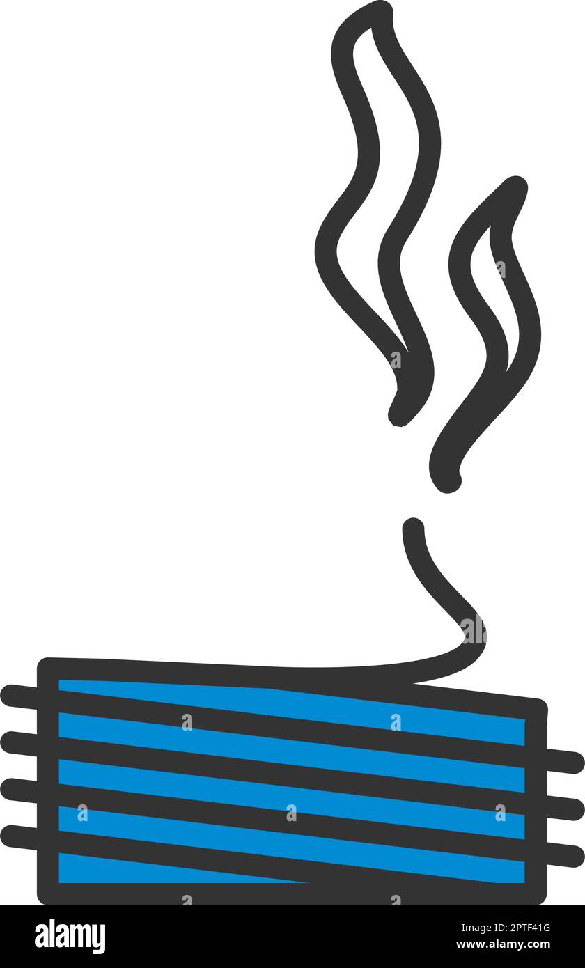 Solder Wire Icon Stock Vector
