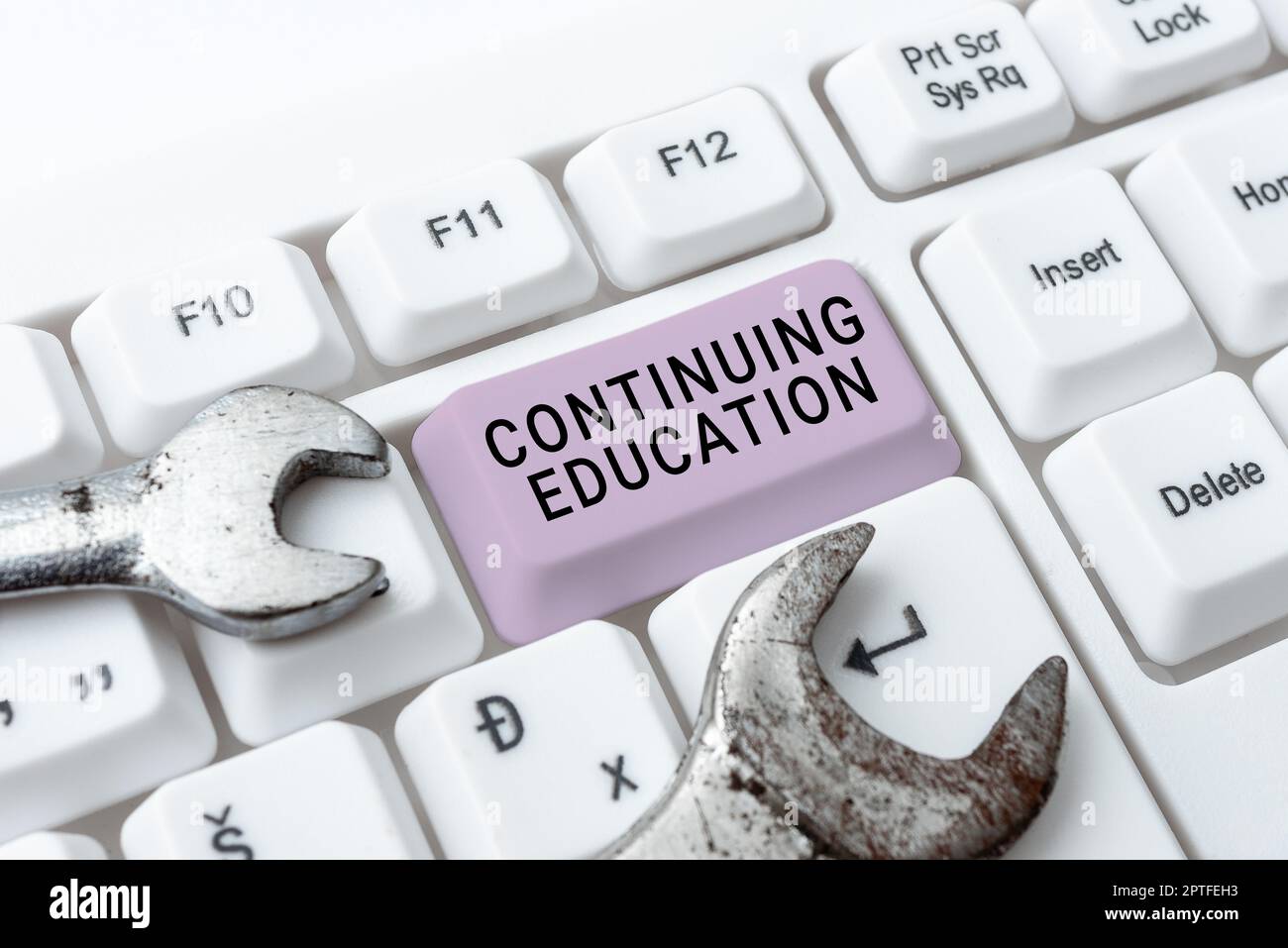 Sign displaying Continuing Education, Conceptual photo Continued ...