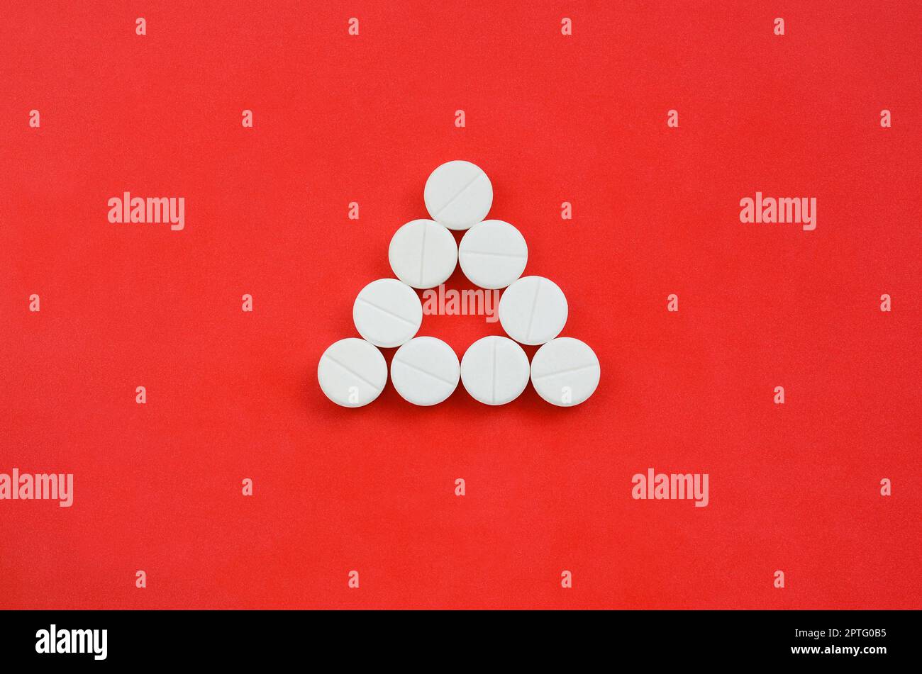 Pink Triangular Pill Pink pills in form triangle hi-res stock photography and images - Alamy