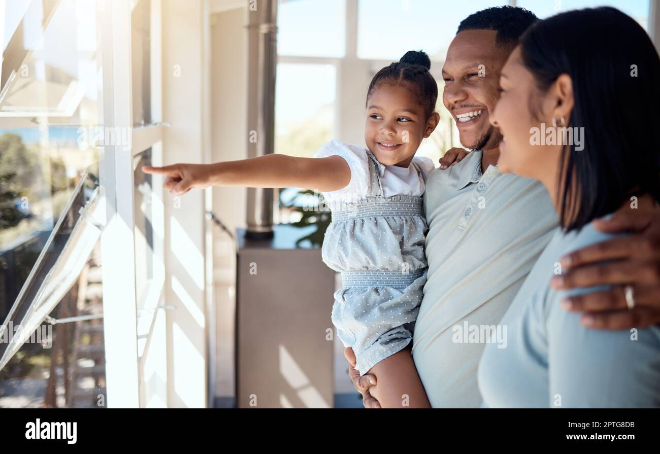 Family, children and animal shelter with a mother, father and daughter