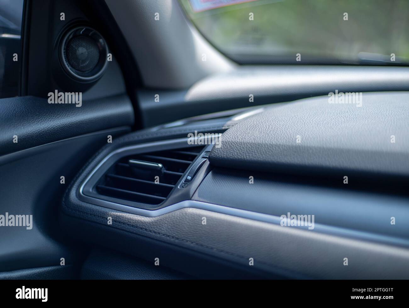 The air in the car black color Stock Photo Alamy