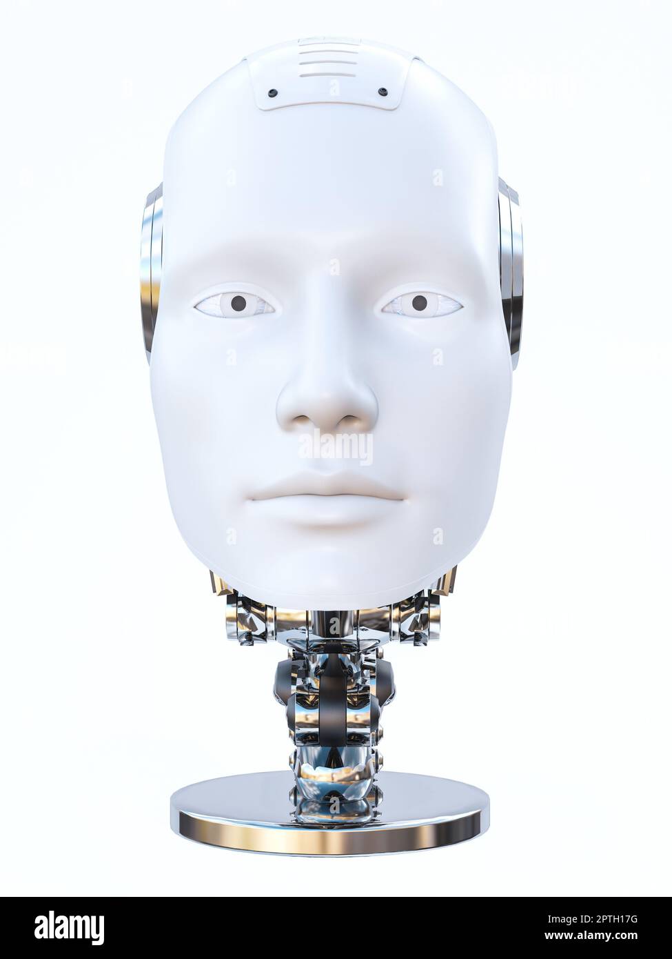 https://c8.alamy.com/comp/2PTH17G/3d-rendering-of-a-severed-android-robot-man-head-with-eyes-open-on-a-stand-or-podium-white-background-futuristic-ai-concept-2PTH17G.jpg