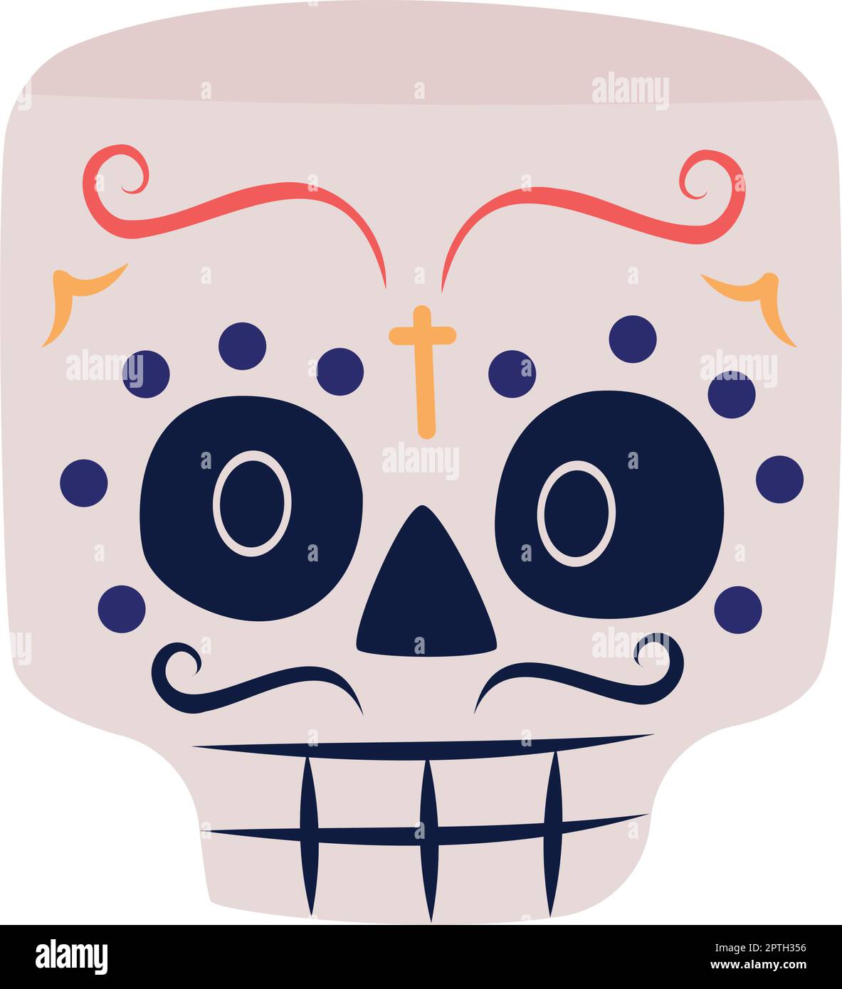Mexican skeleton character clipart Stock Vector Images - Alamy