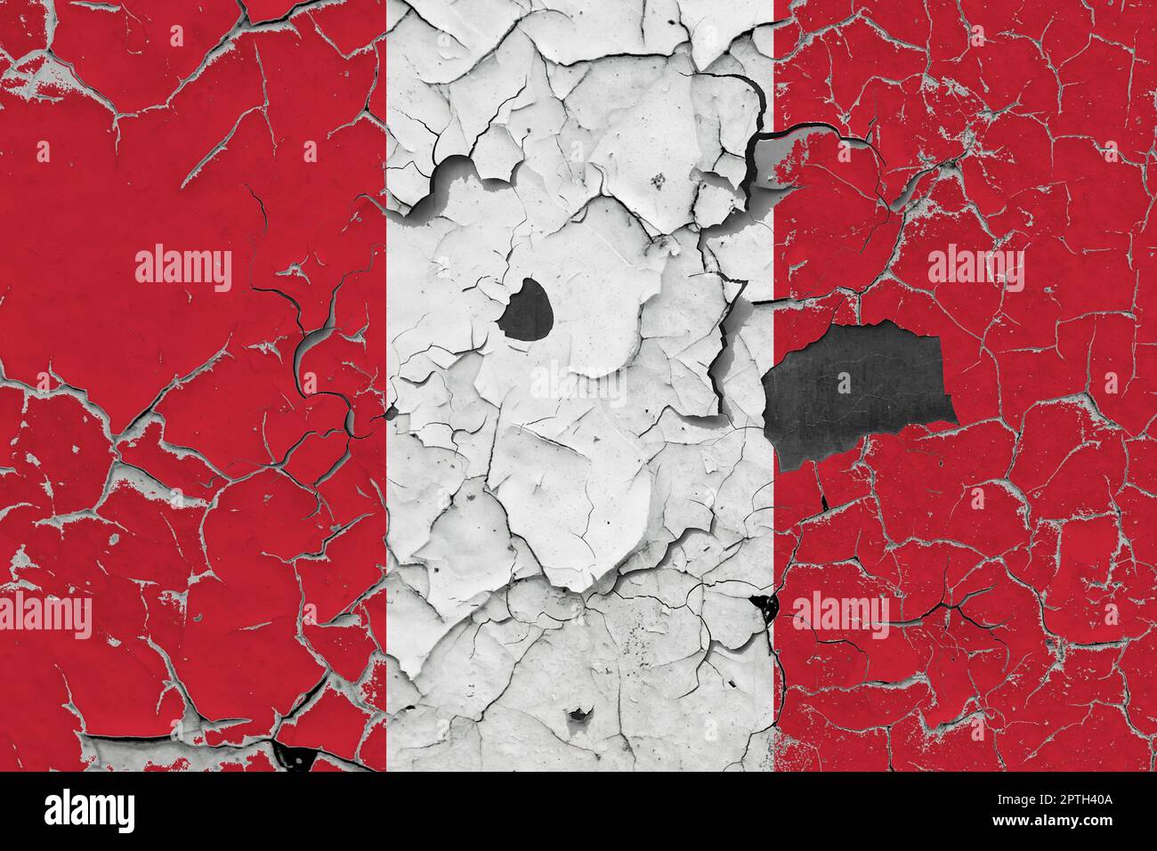 3D Flag of Peru on an old stone wall background Stock Photo - Alamy