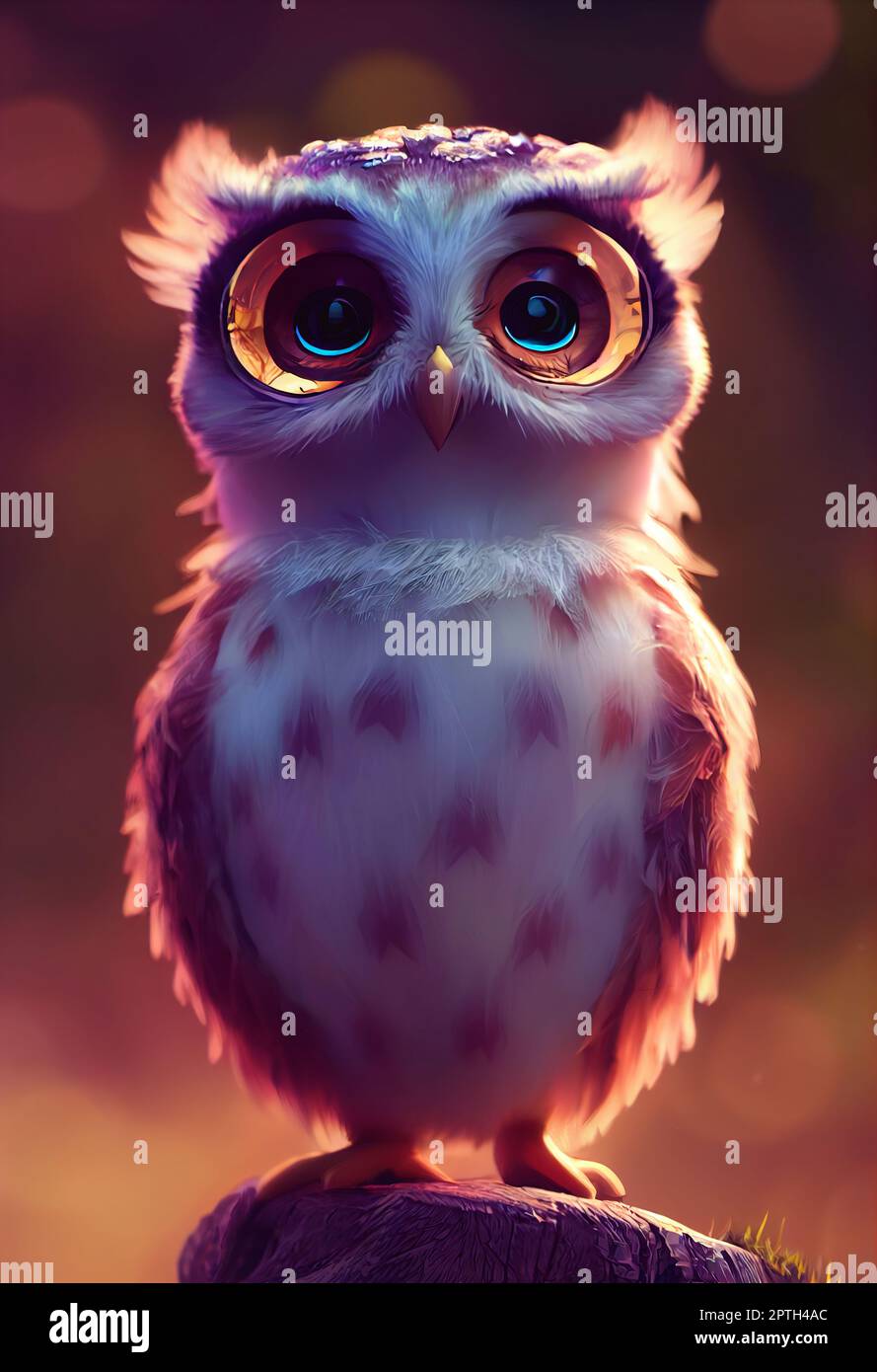 ArtStation - Owl girl design