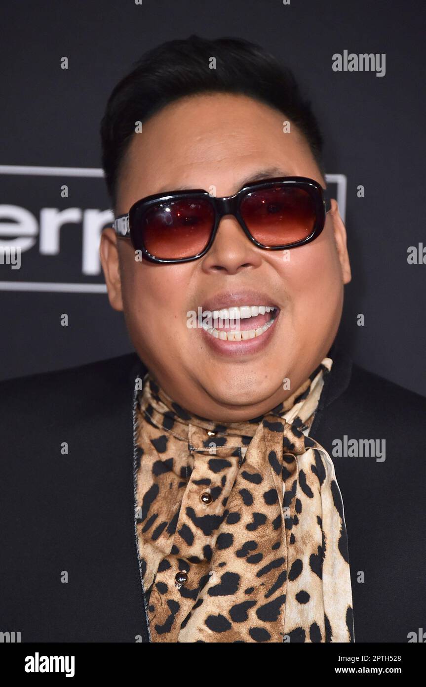 Nico Santos arrives at the world premiere of "Guardians of the Galaxy Vol. 3" on Thursday, April