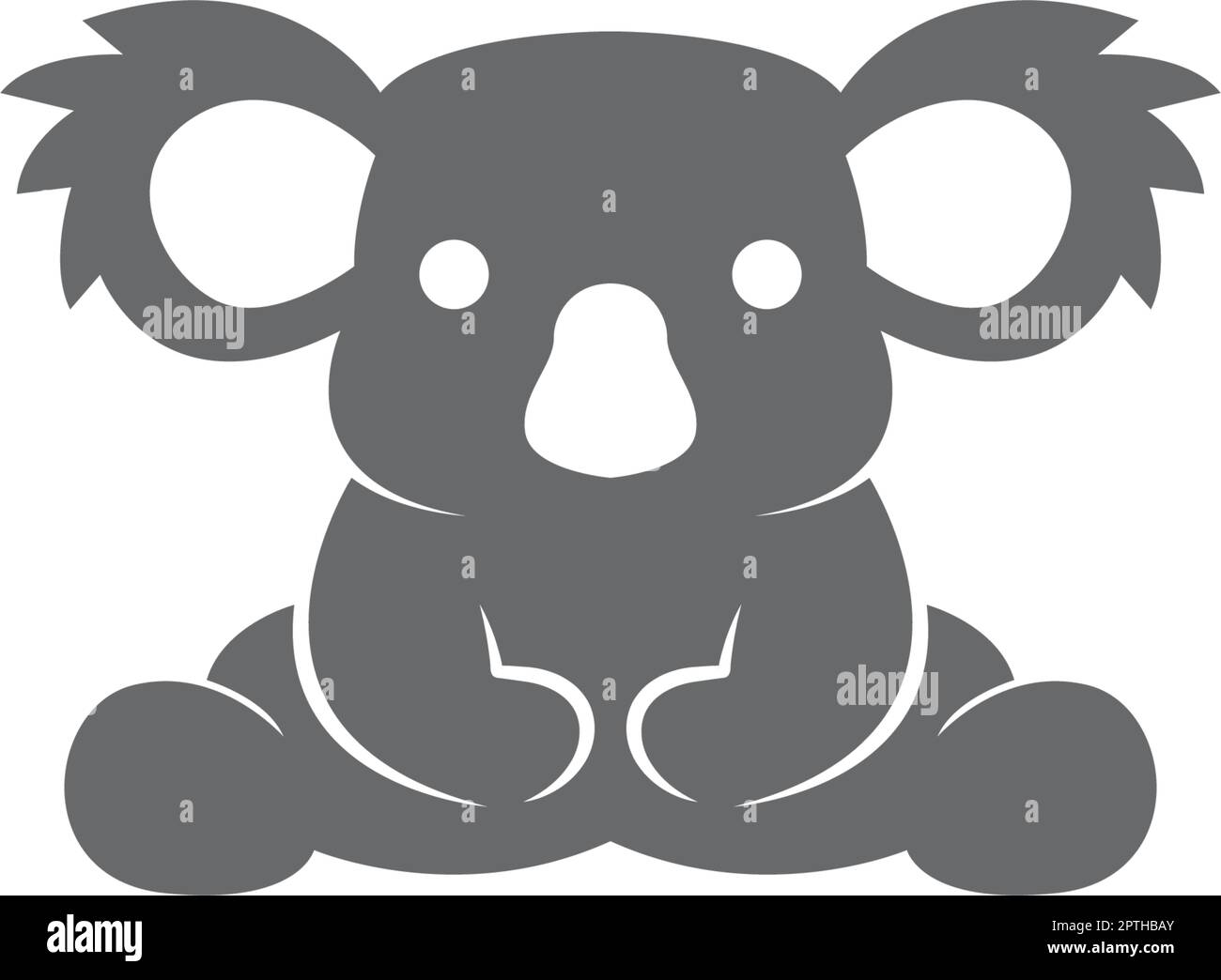 Koala logo icon design illustration Stock Vector Image & Art - Alamy