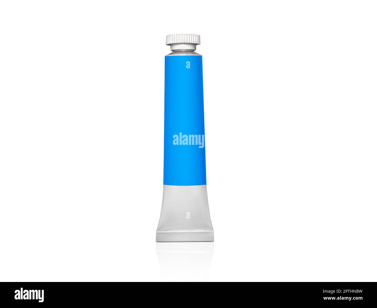 Color Tubqu color tube on a white background Stock Photo - Alamy