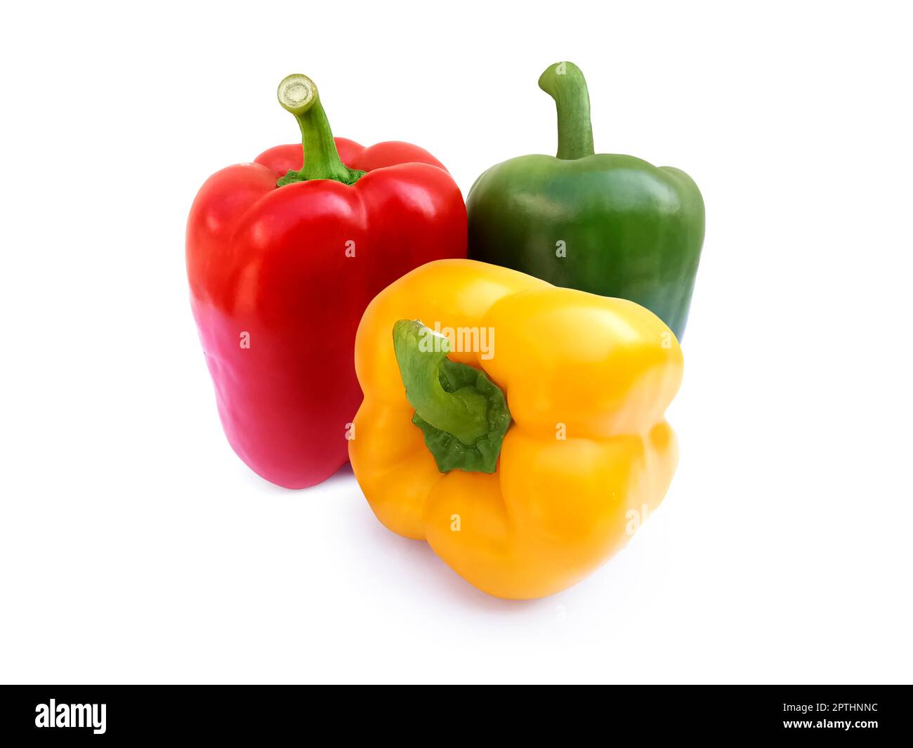 peppers isolated on white background Stock Photo - Alamy