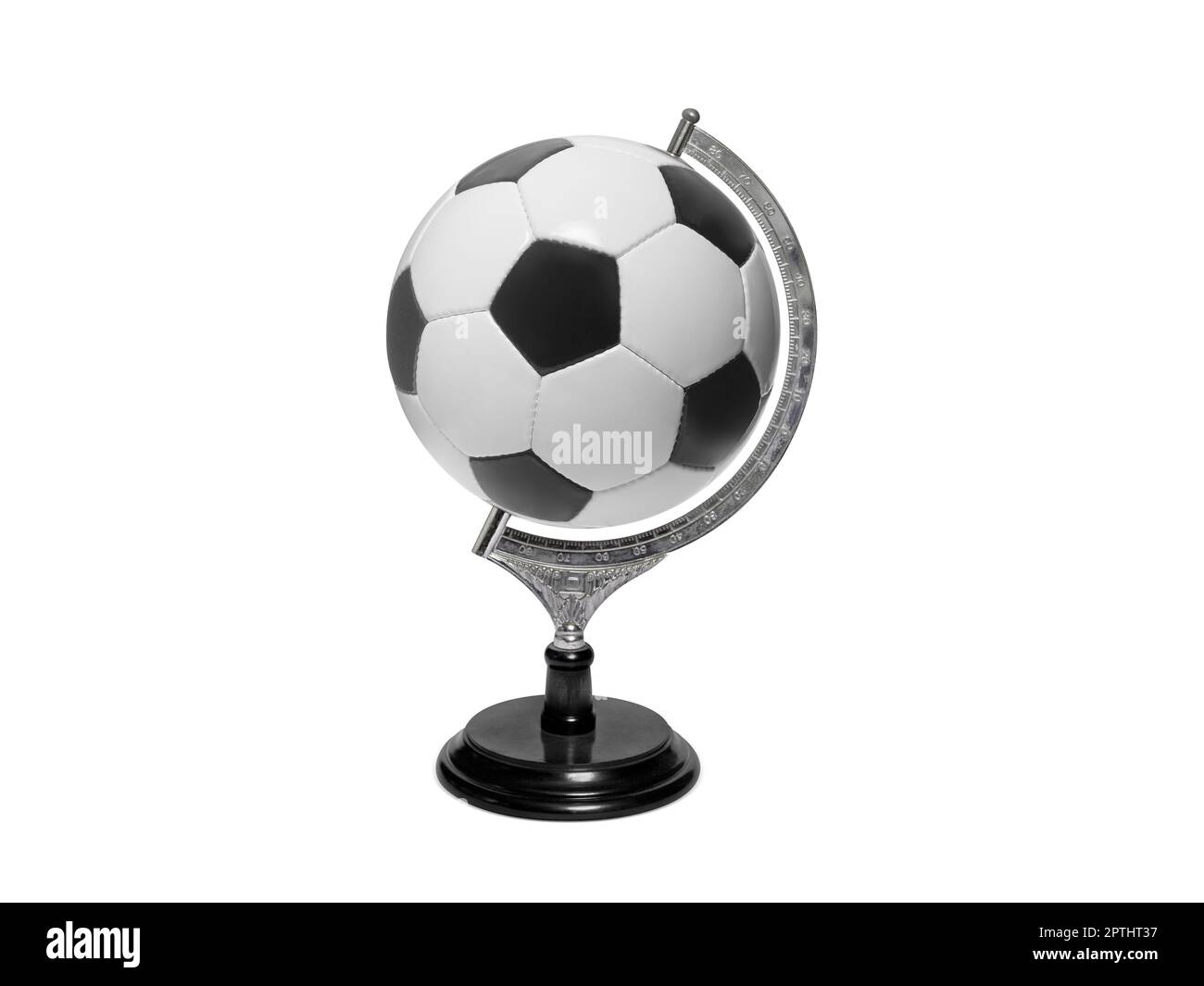 Globe sphere orb Football concepts on white background. Sport concepts ...