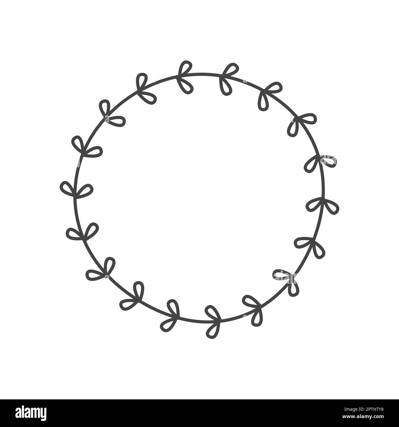Leaf floral wreath set Stock Vector Image & Art - Alamy