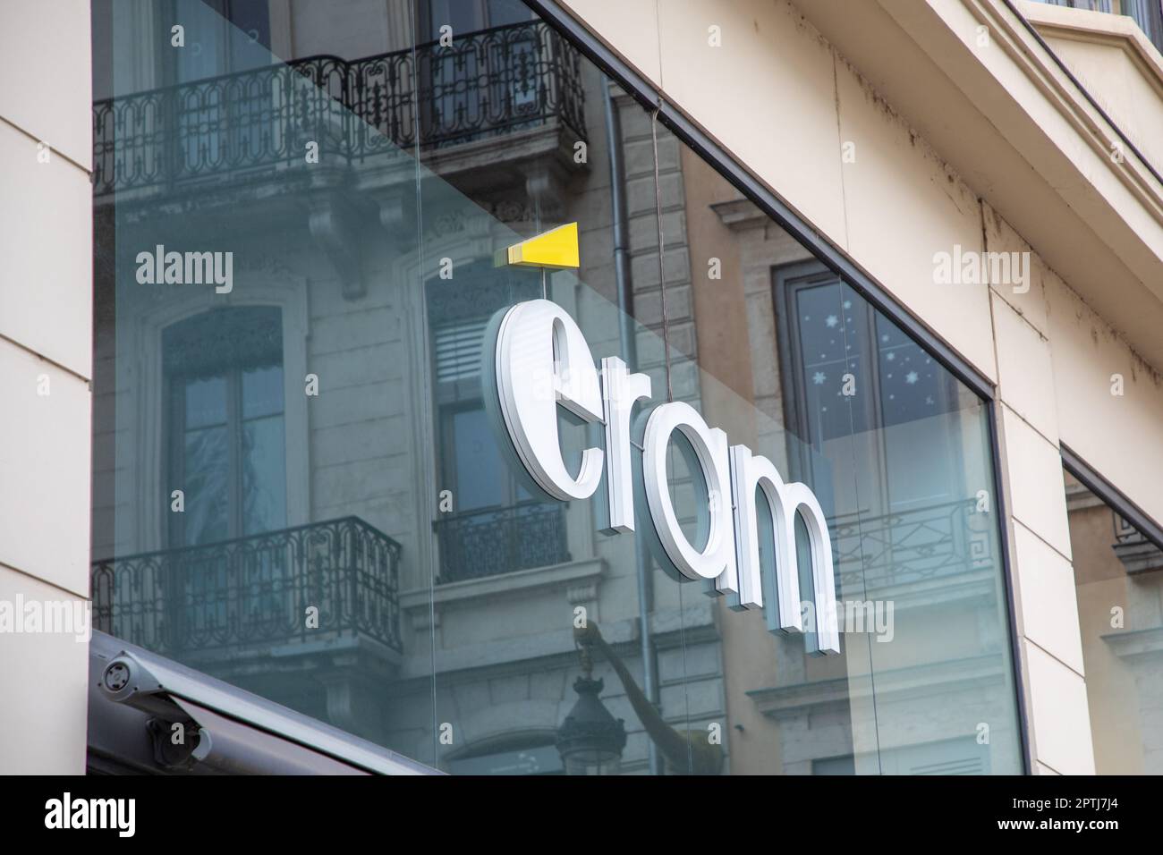lyon , Aura France - 04 27 2023 : Christine Laure logo text and brand store  sign of shop facade chain women clothing Stock Photo - Alamy