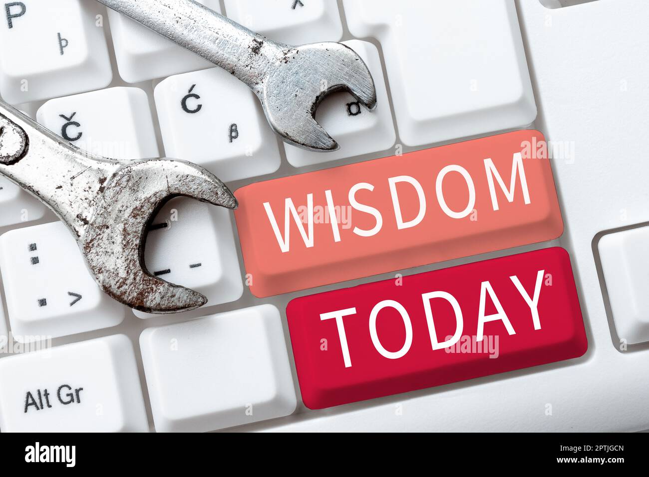 Writing displaying text Wisdom, Concept meaning body of knowledge and principles that develops within specific period Stock Photo