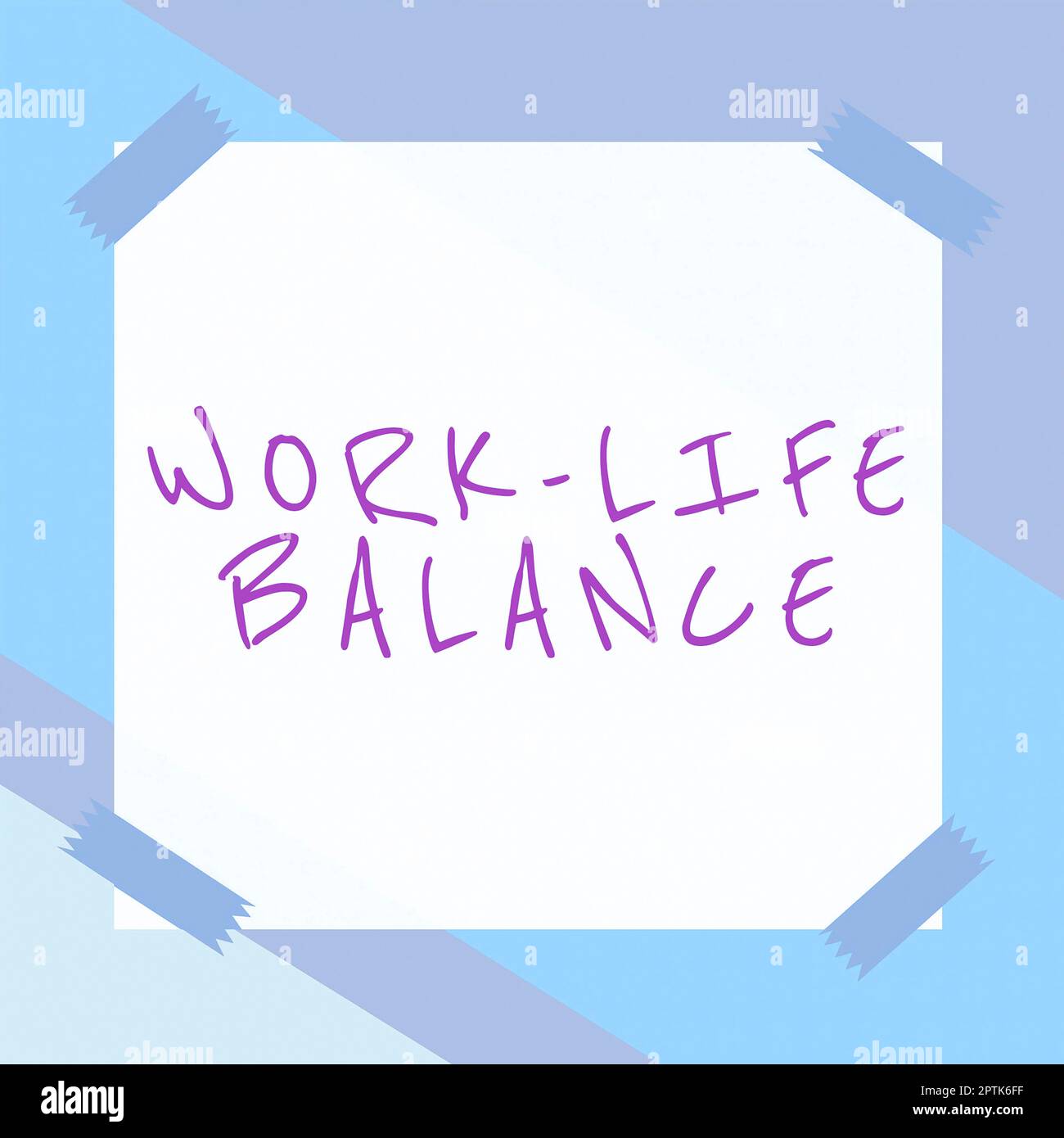 Hand Writing Sign Work Life Balance Business Overview Time Allocated Hand Writing Sign Work Life Balance Business Overview Time Allocated