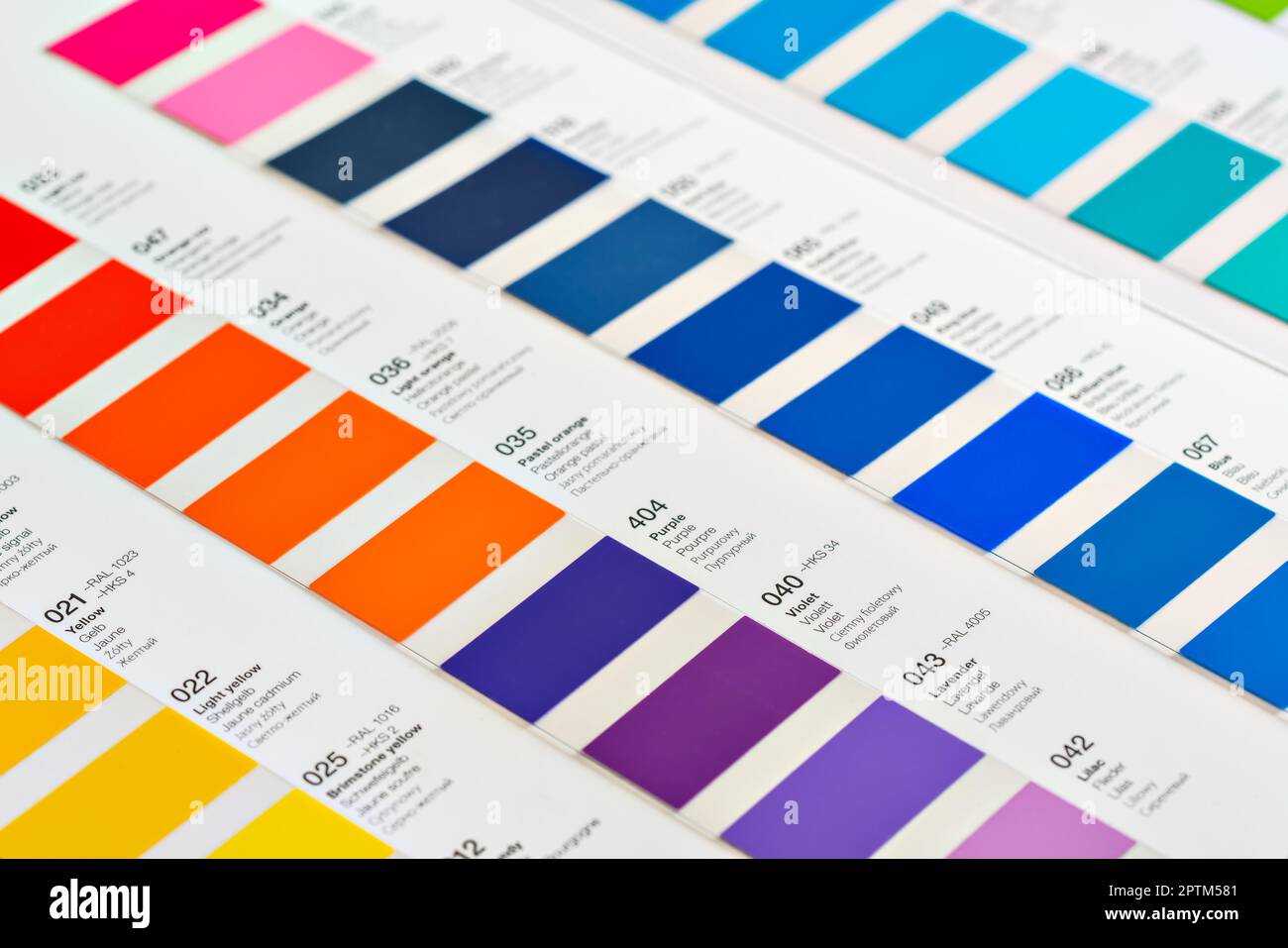 Shades Of Purple Color Chart With Names