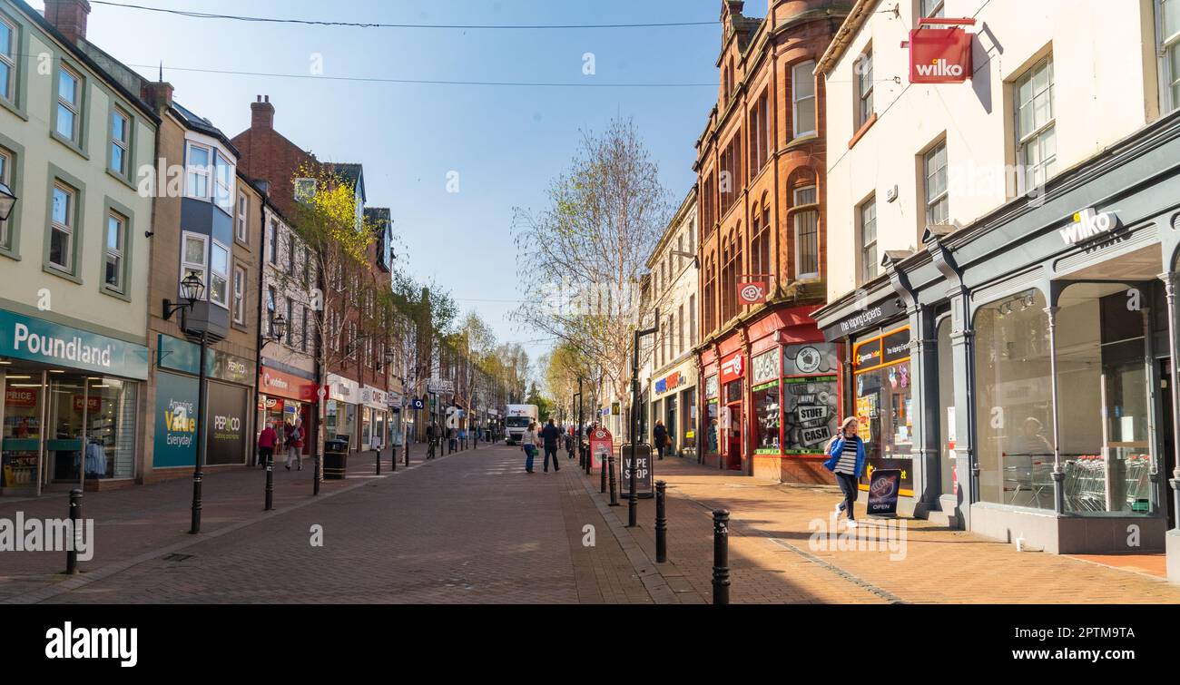 Scotch Street, Carlisle, Cumbria, UK Stock Photo Alamy