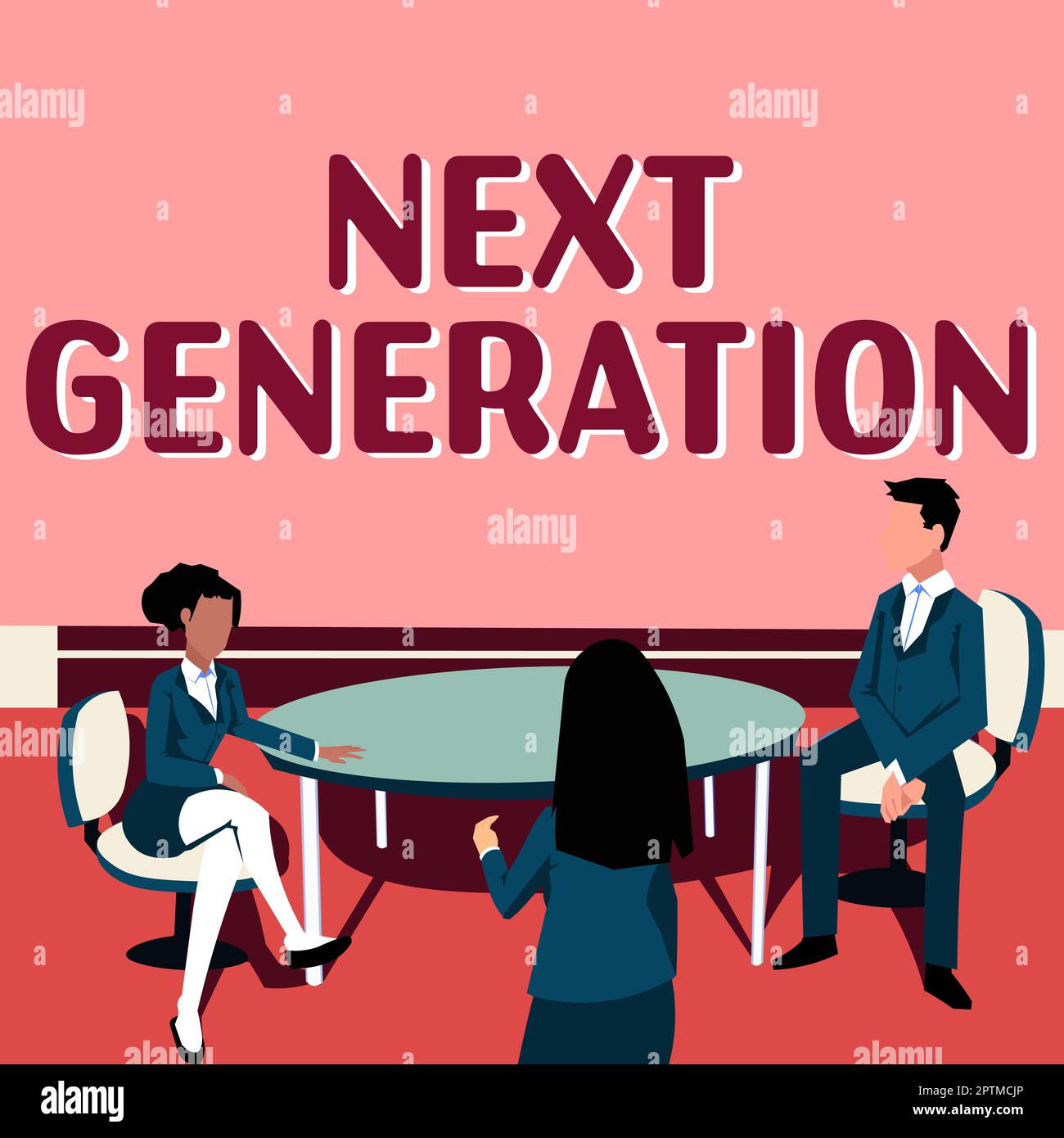 Writing displaying text Next Generation, Business showcase product that