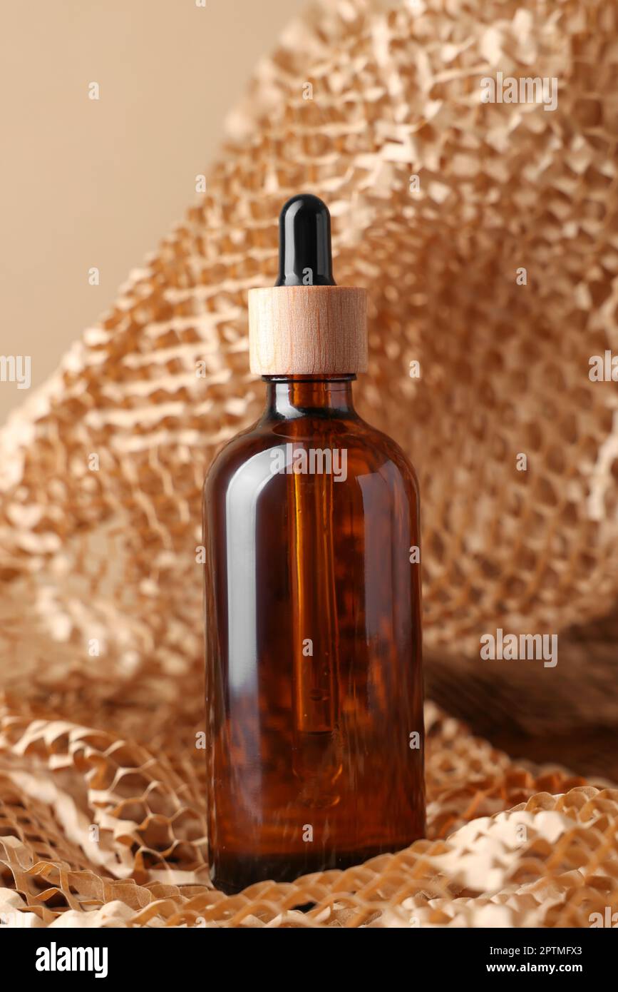 Dark glass bottle collagen hi res stock photography and images Alamy