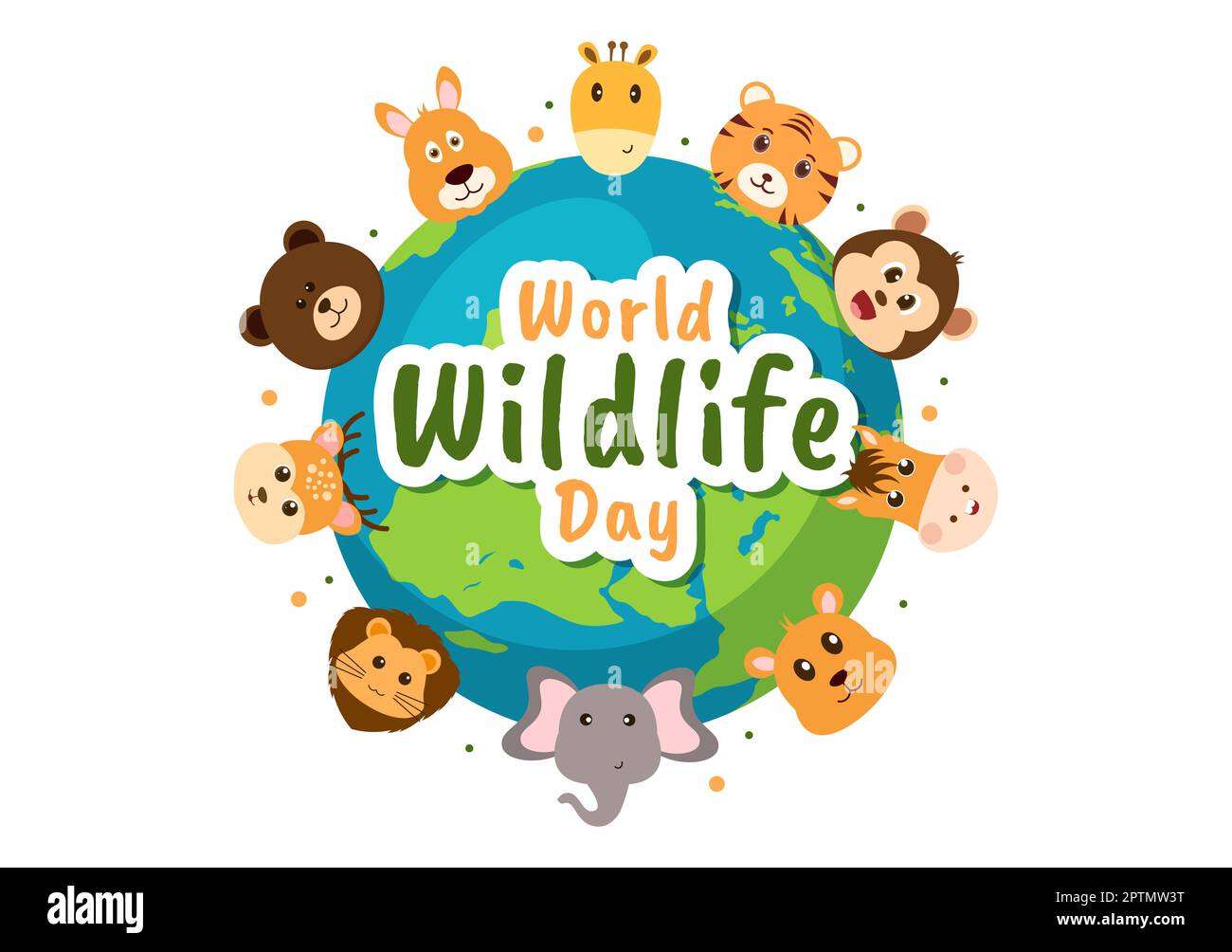 World Wildlife Day on March 3rd to Raise Animal Awareness, Plant and