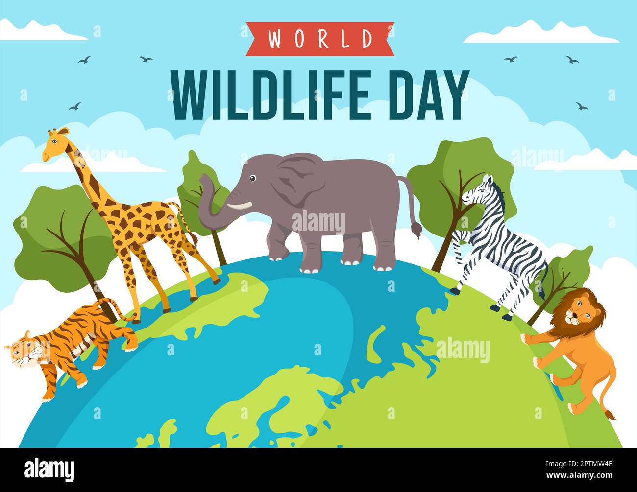 World Wildlife Day on March 3rd to Raise Animal Awareness, Plant and