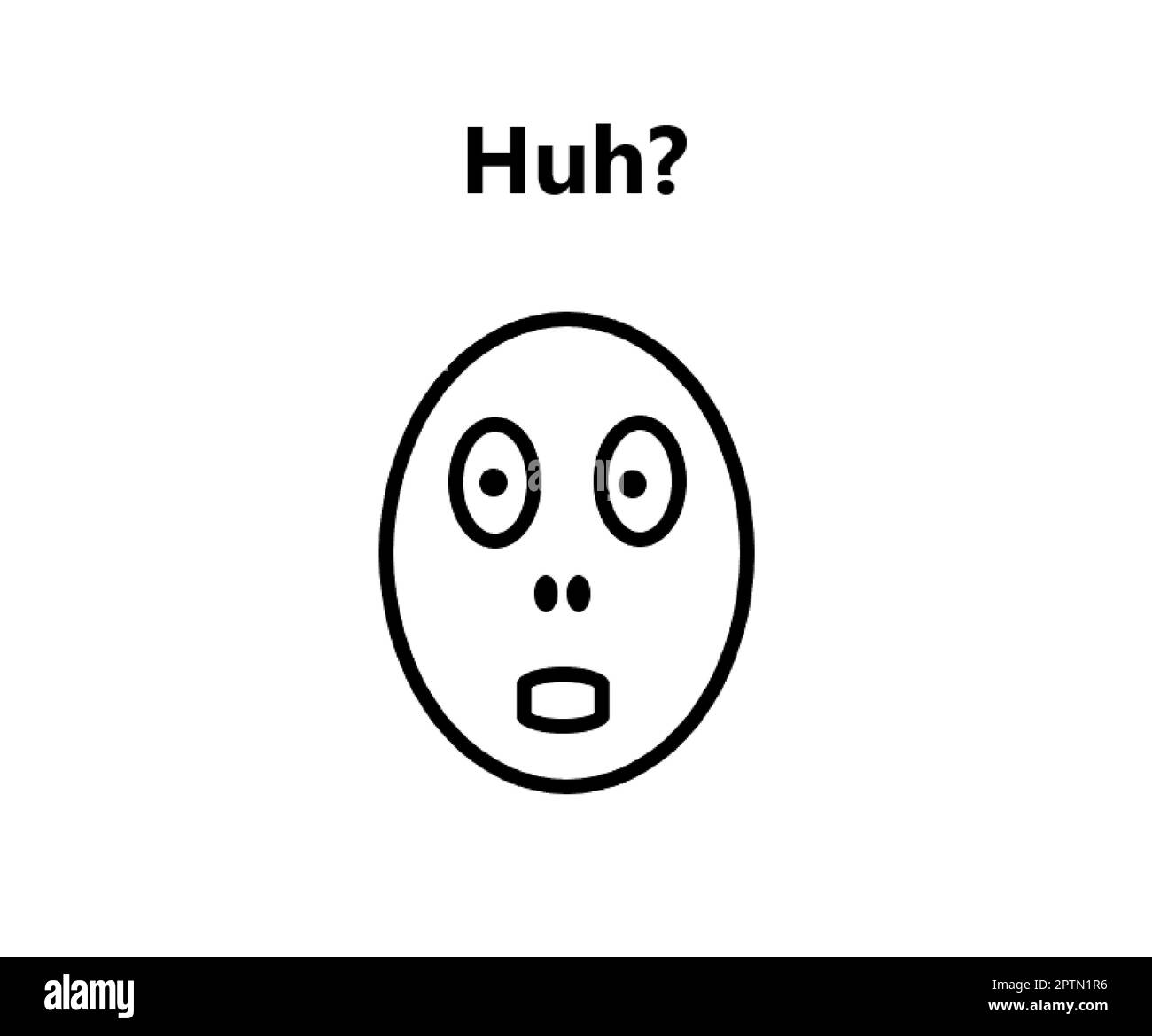 Expression of disbelief Stock Vector Images Alamy