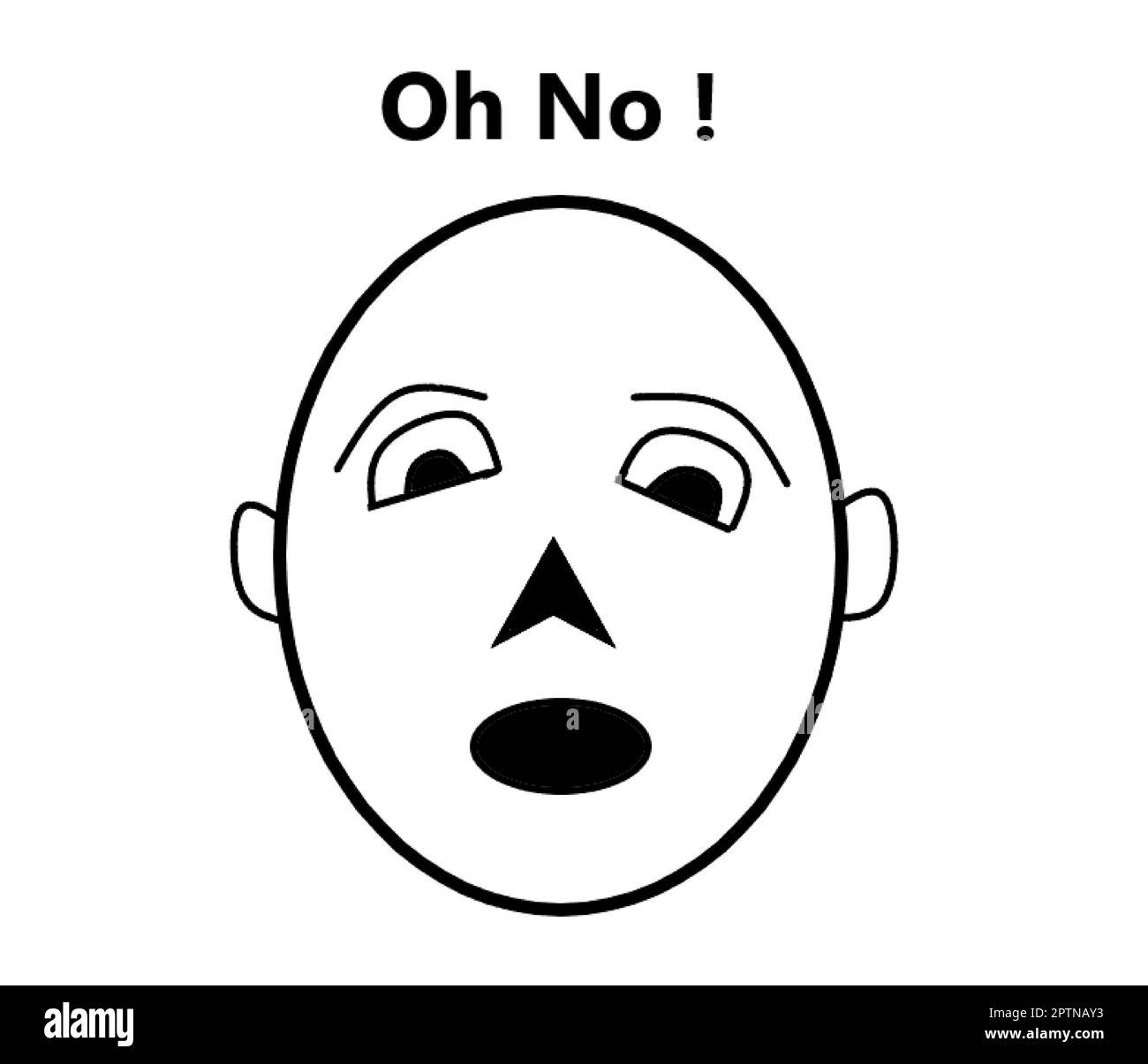 Oh no cartoon hires stock photography and images Alamy