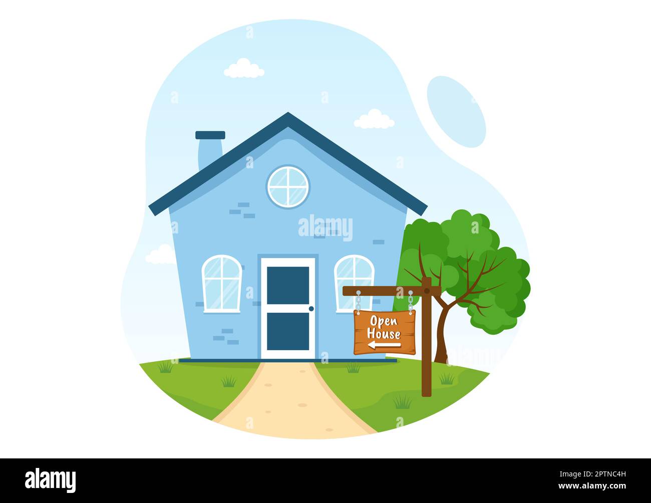 Open House for Inspection Property to Your New Home Real Estate