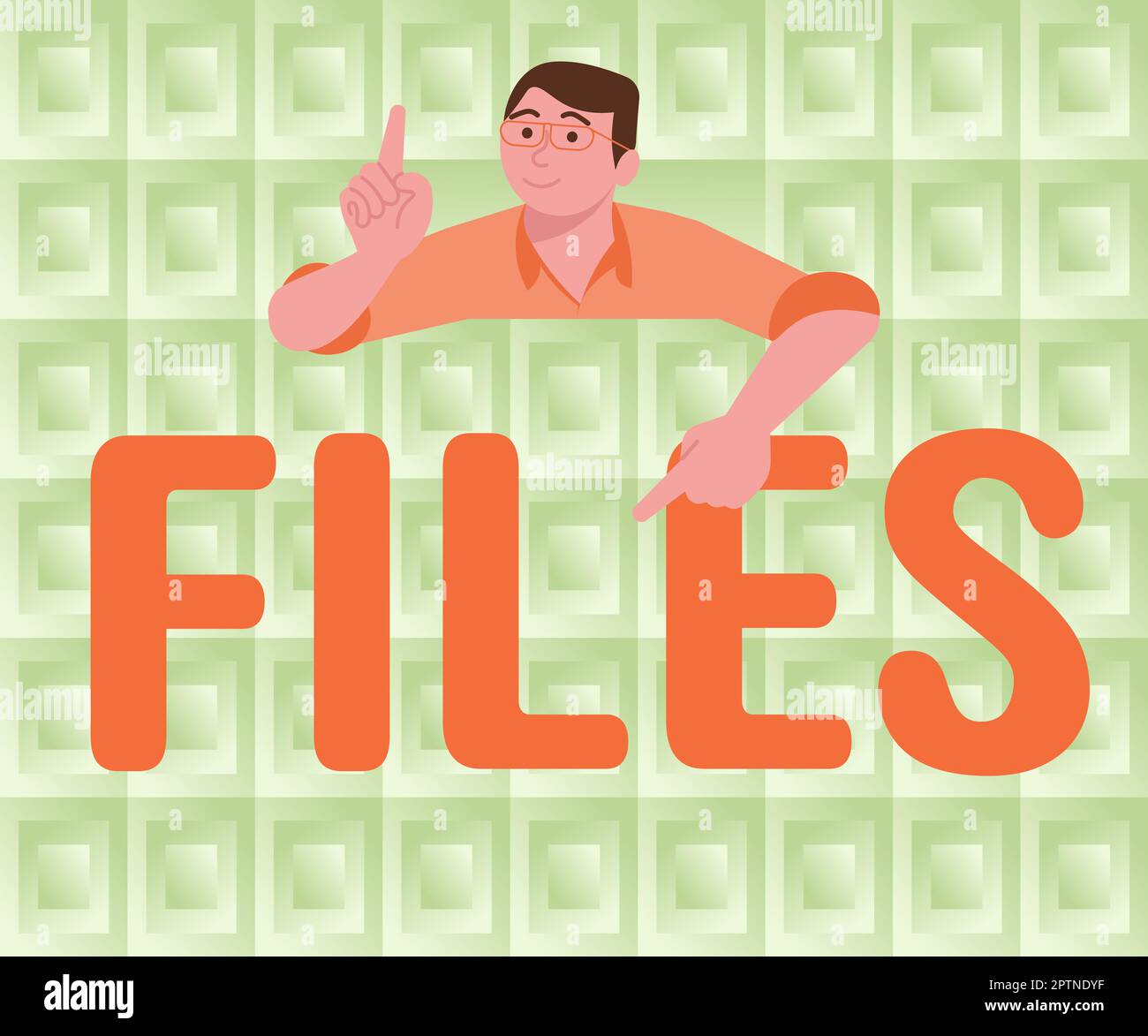 Point Out To File Inspiration showing sign Files, Business approach Folder box for ...