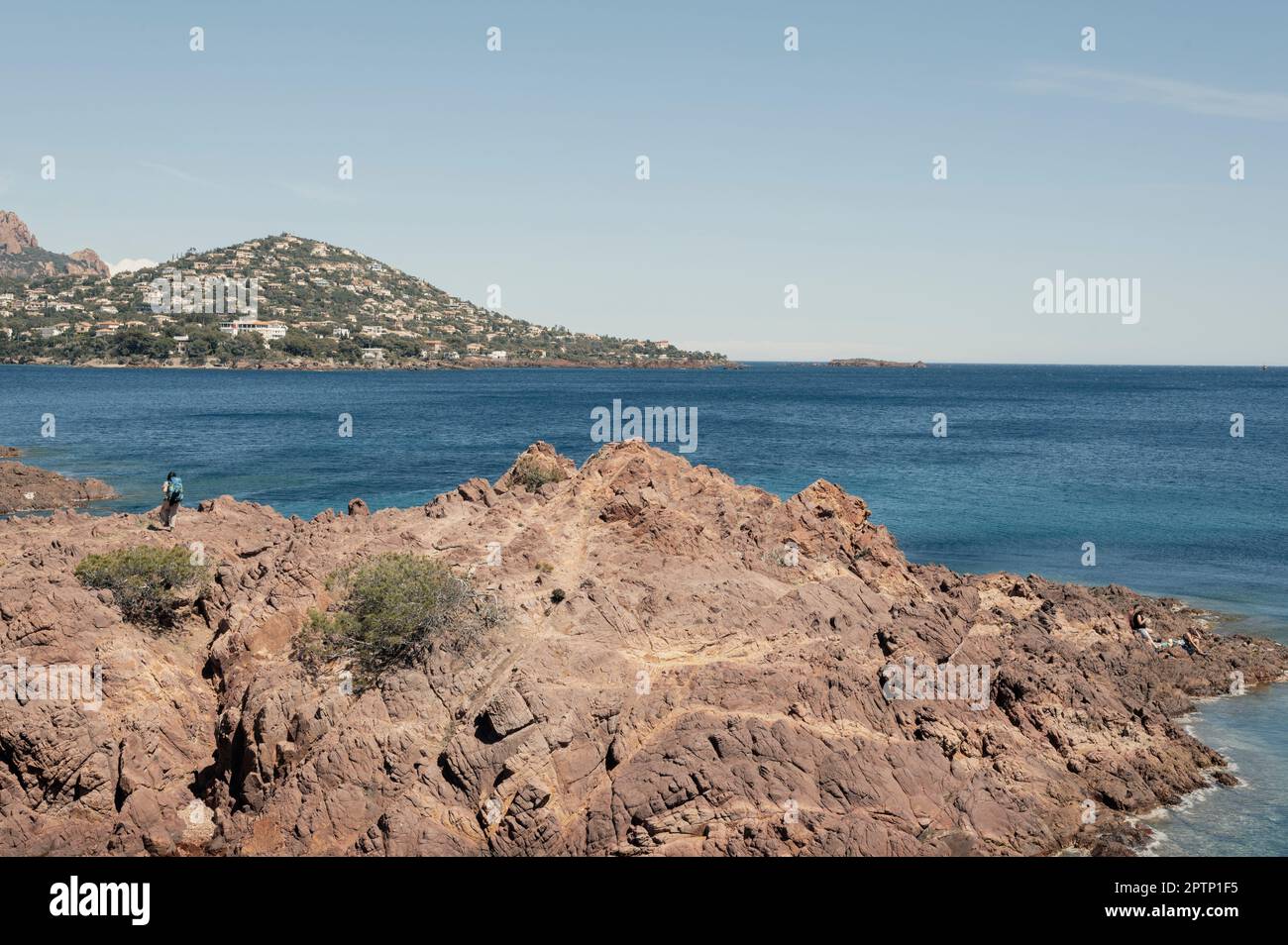 Bay of Agay, French Riviera (France), April 2023 Stock Photo