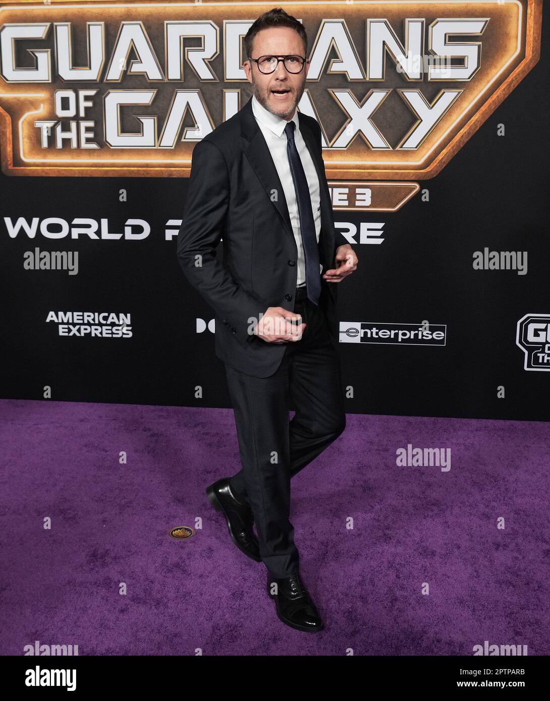 Los Angeles, USA. 27th Apr, 2023. Michael Rosenbaum arrives at the GUARDIANS OF THE GALAXY VOL