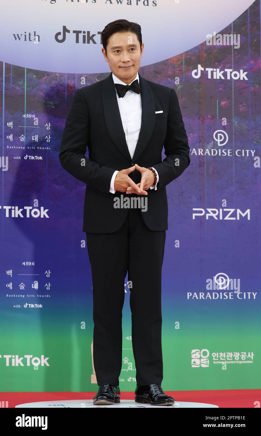 28th Apr, 2023. S. Korean actor Lee Byunghun South Korean actor Lee