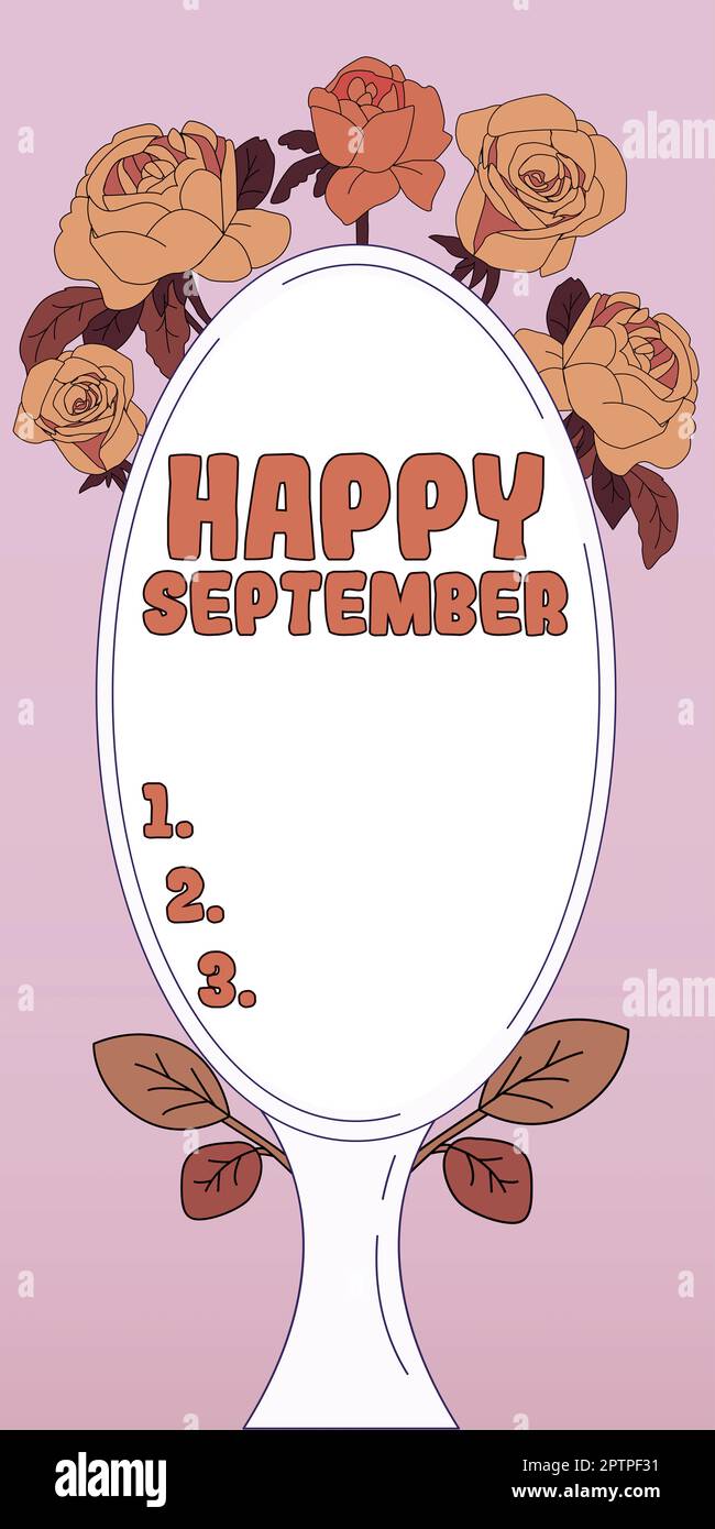 SEPTEMBER NINTH MONTH OF THE YEAR visual data 6